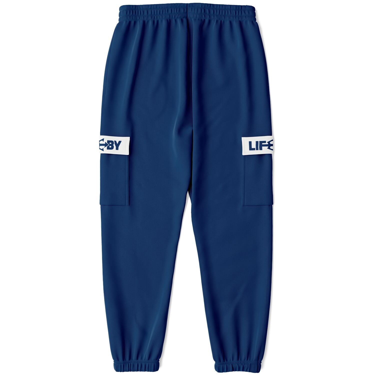 LifeBy Navy Blue Athletic Cargo Joggers - LifeBy Fitness