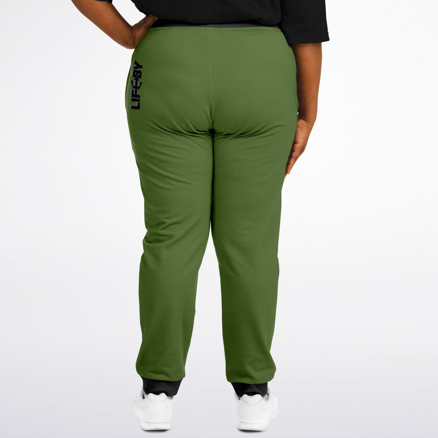 LifeBy Military Green Athletic Plus-size Jogger - LifeBy Fitness