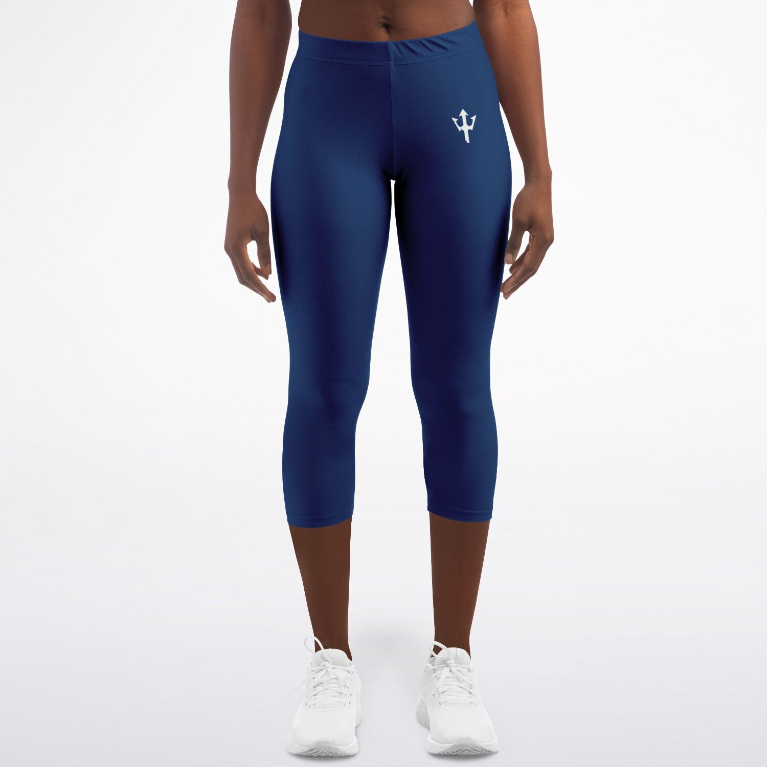 Women's LifeBy Navy Blue Capri Leggings - LifeBy Fitness