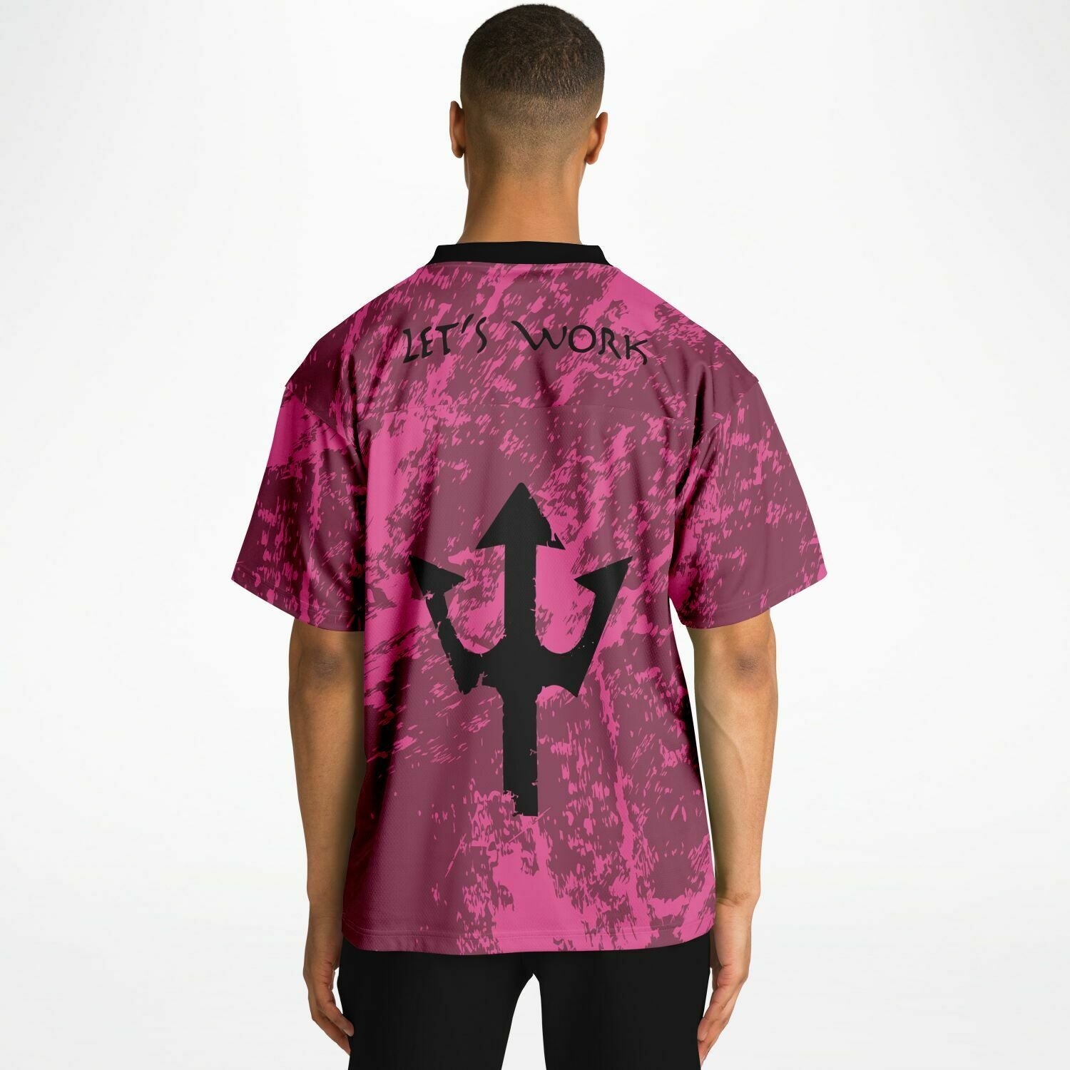 LifeBy Pink Design Sports Jersey - LifeBy Fitness