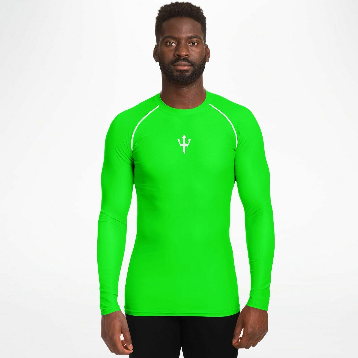 Men's LifeBy Viper Green Rashguard - LifeBy Fitness