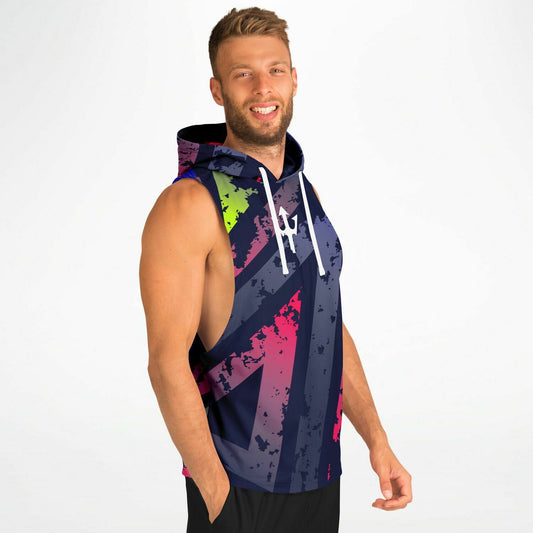 Retro Sleeveless Hoodie