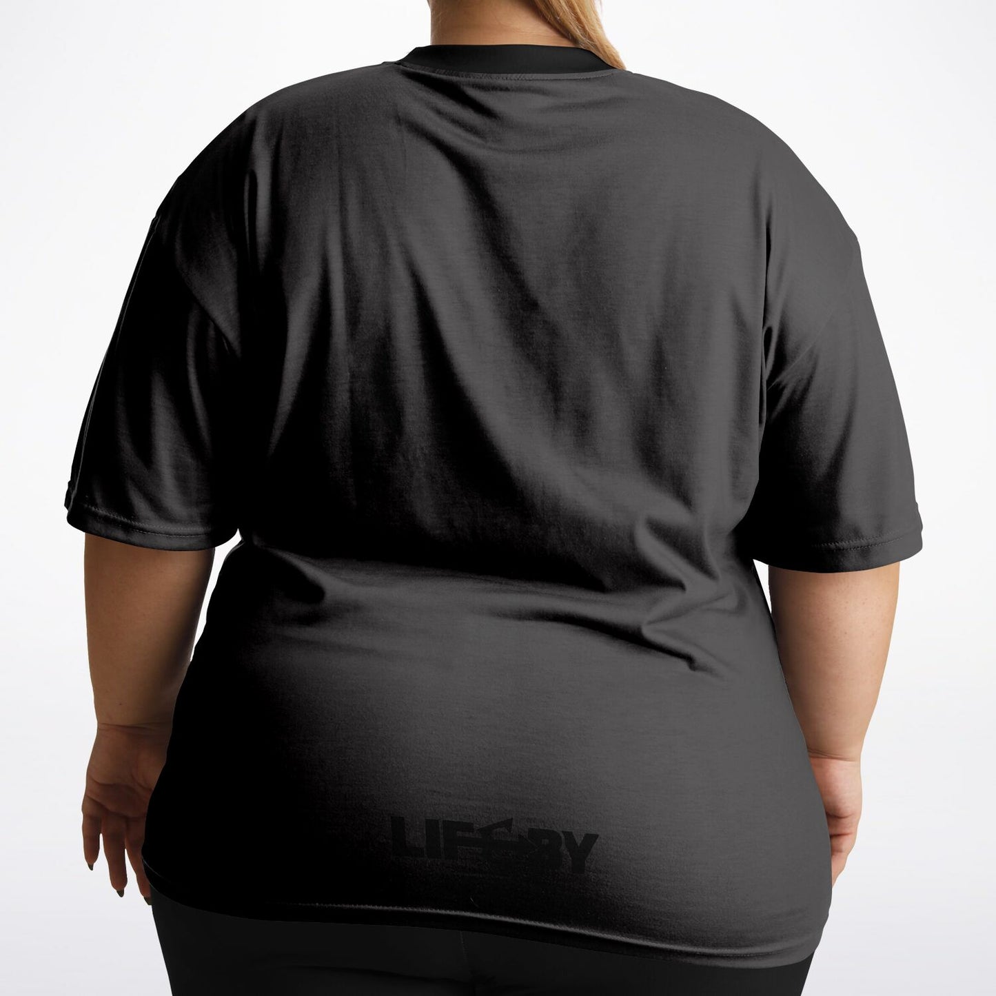 LifeBy Grey Plus-size T-Shirt - LifeBy Fitness