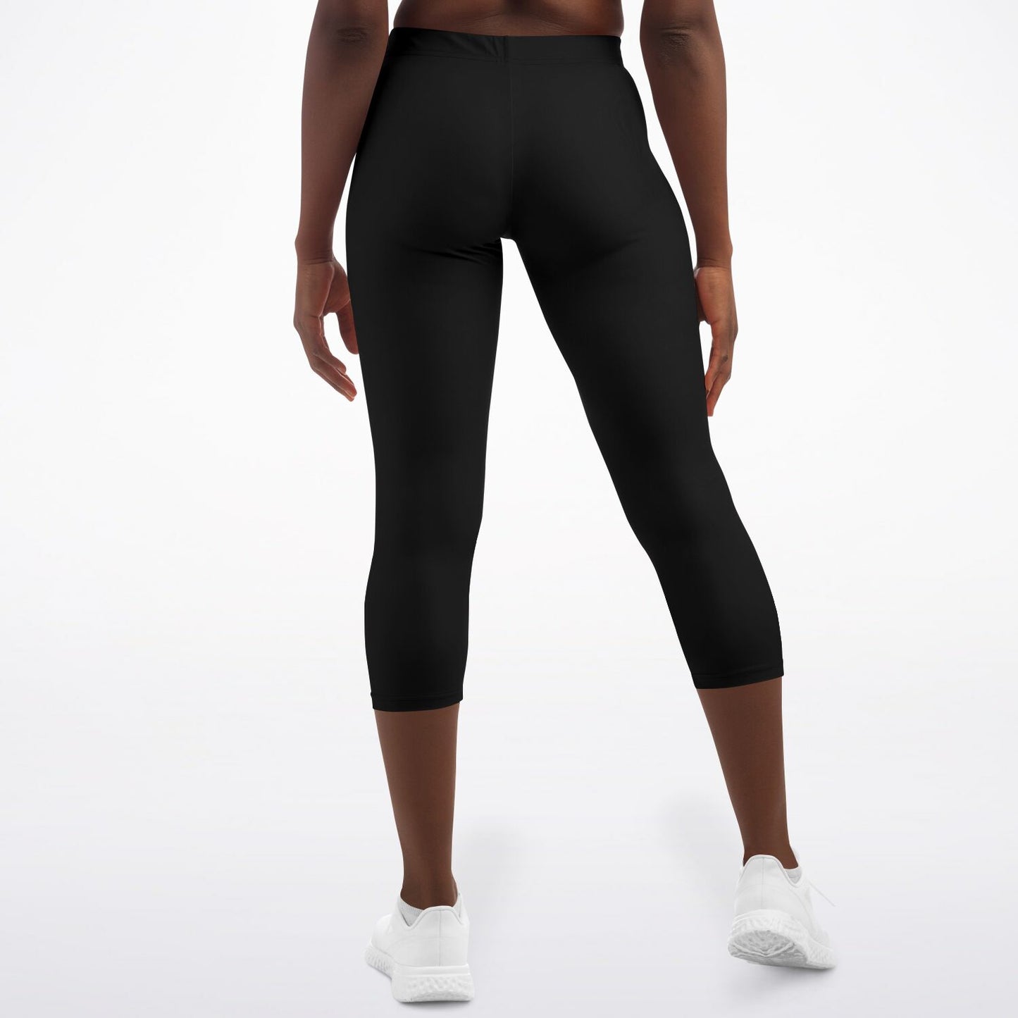 Women's LifeBy Black Capri Leggings - LifeBy Fitness