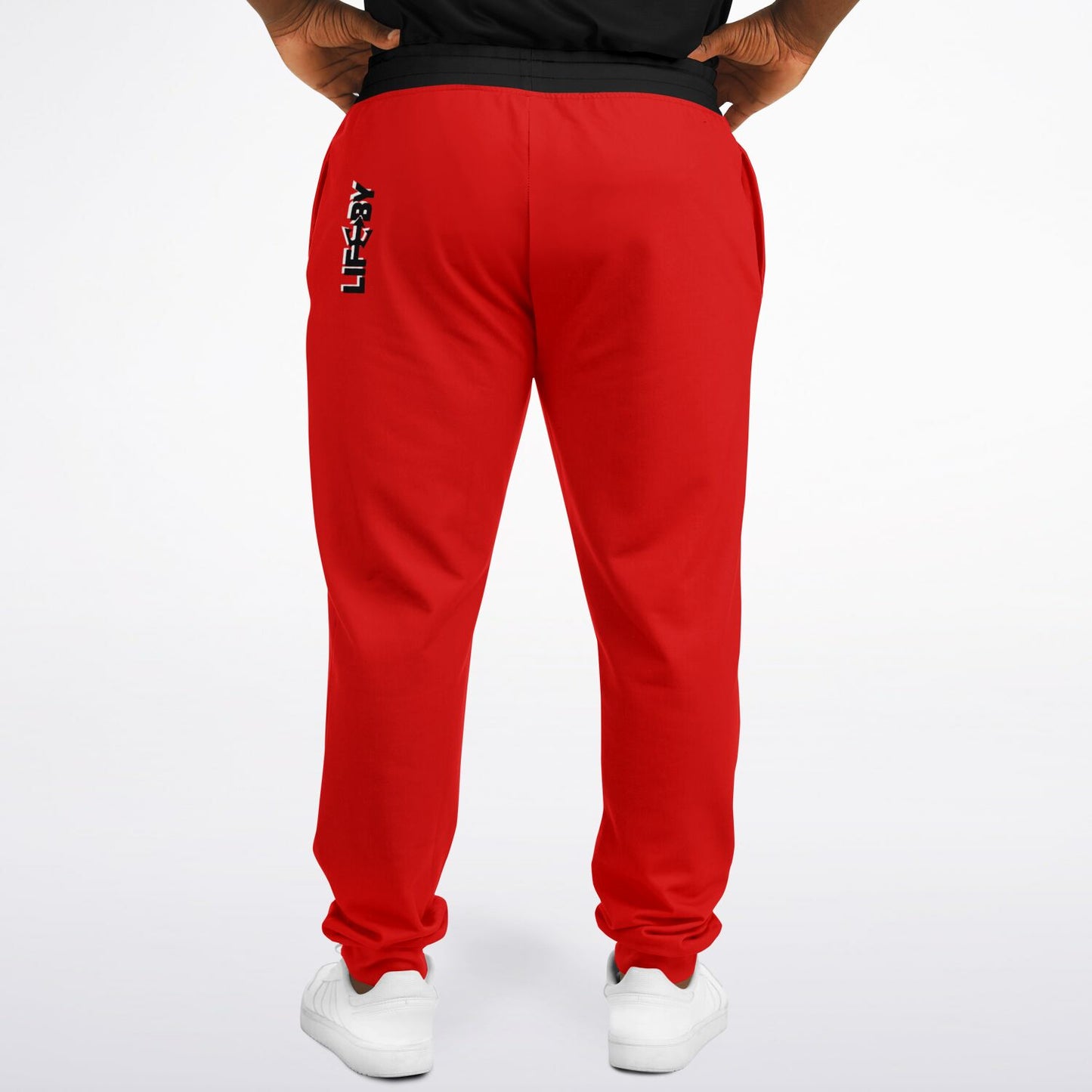 LifeBy Red Athletic Plus-size Jogger - LifeBy Fitness