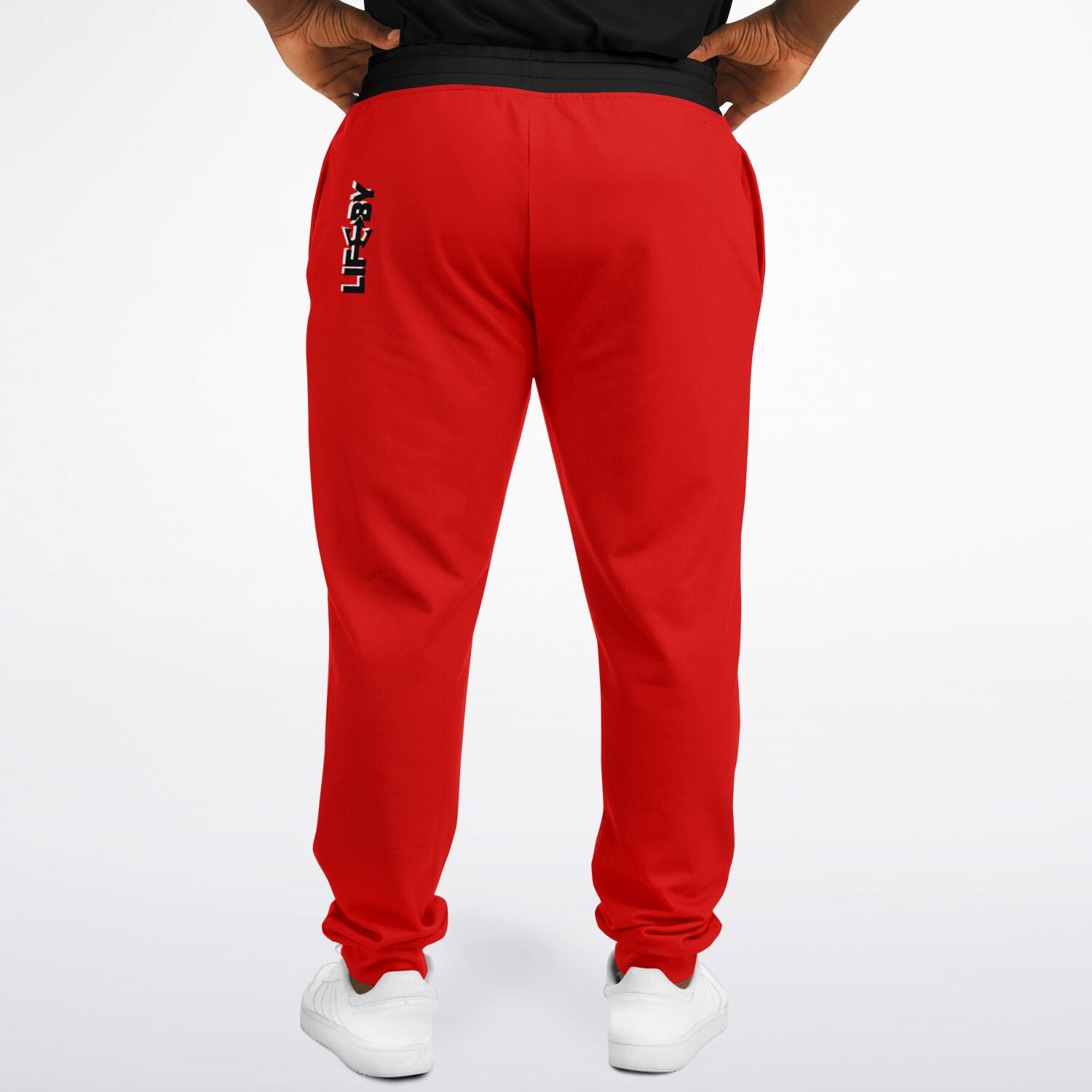 LifeBy Red Athletic Plus-size Jogger - LifeBy Fitness