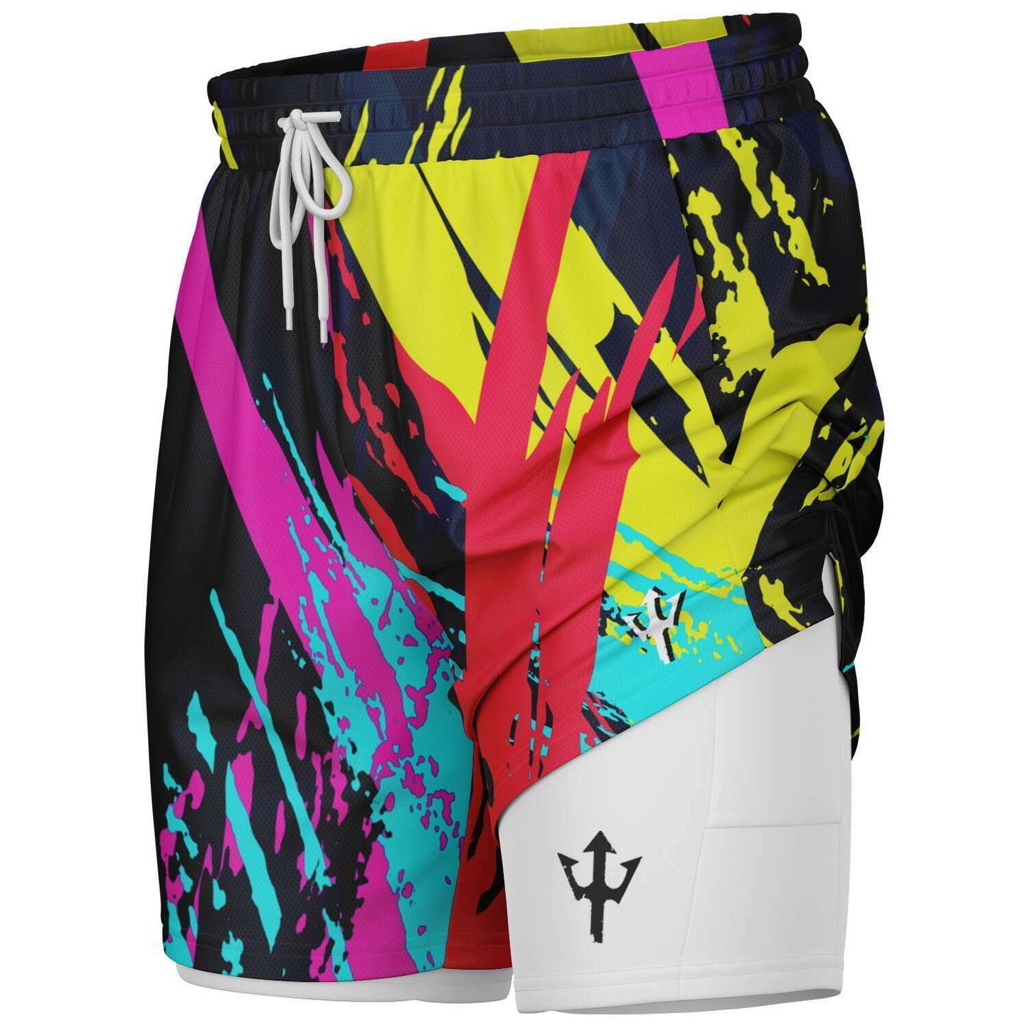 Men's LifeBy Color Splash 2-in-1 Shorts - LifeBy Fitness