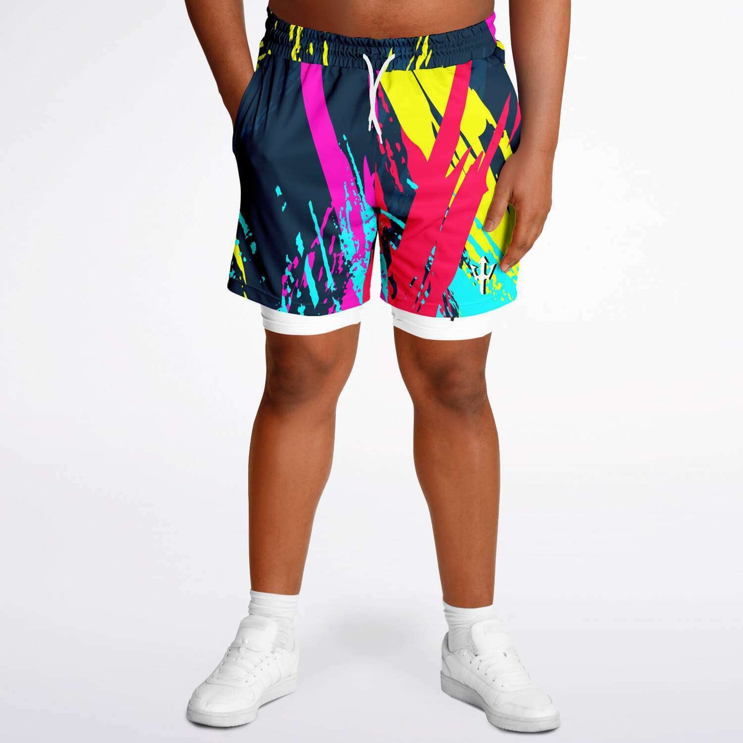 Men's LifeBy Color Splash 2-in-1 Shorts - LifeBy Fitness