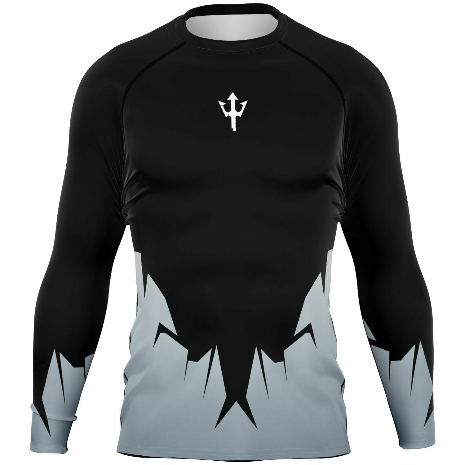 Men's LifeBy Broken Black Rashguard - LifeBy Fitness