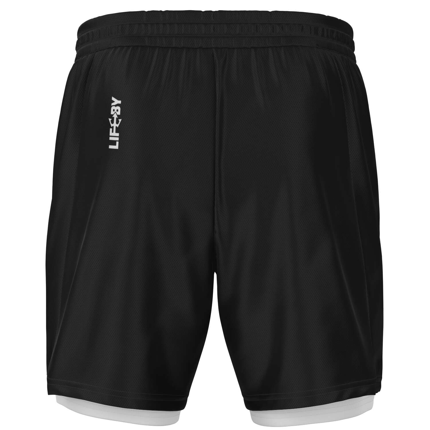 Men's LifeBy Black 2-in-1 Shorts - LifeBy Fitness