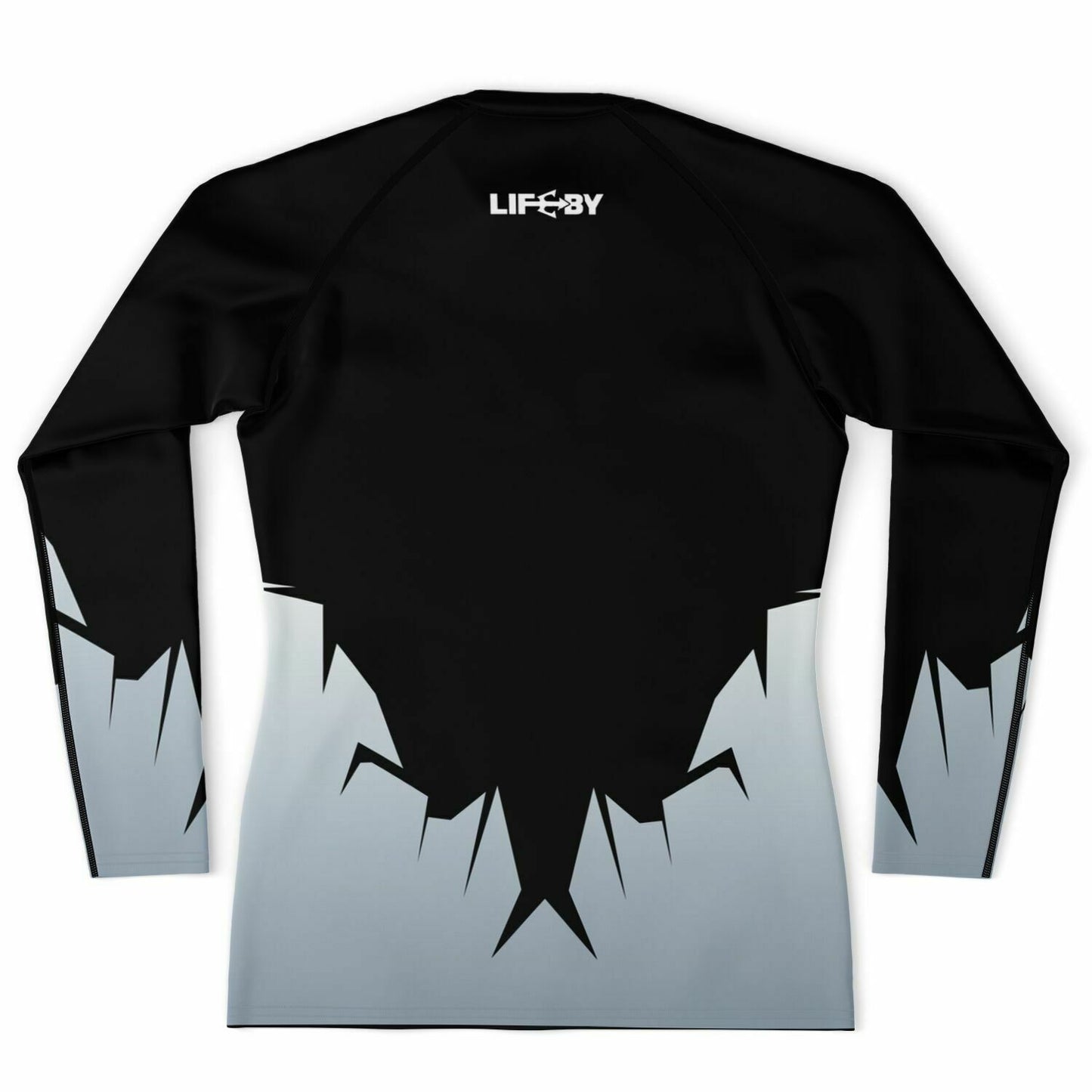 Men's LifeBy Broken Black Rashguard - LifeBy Fitness