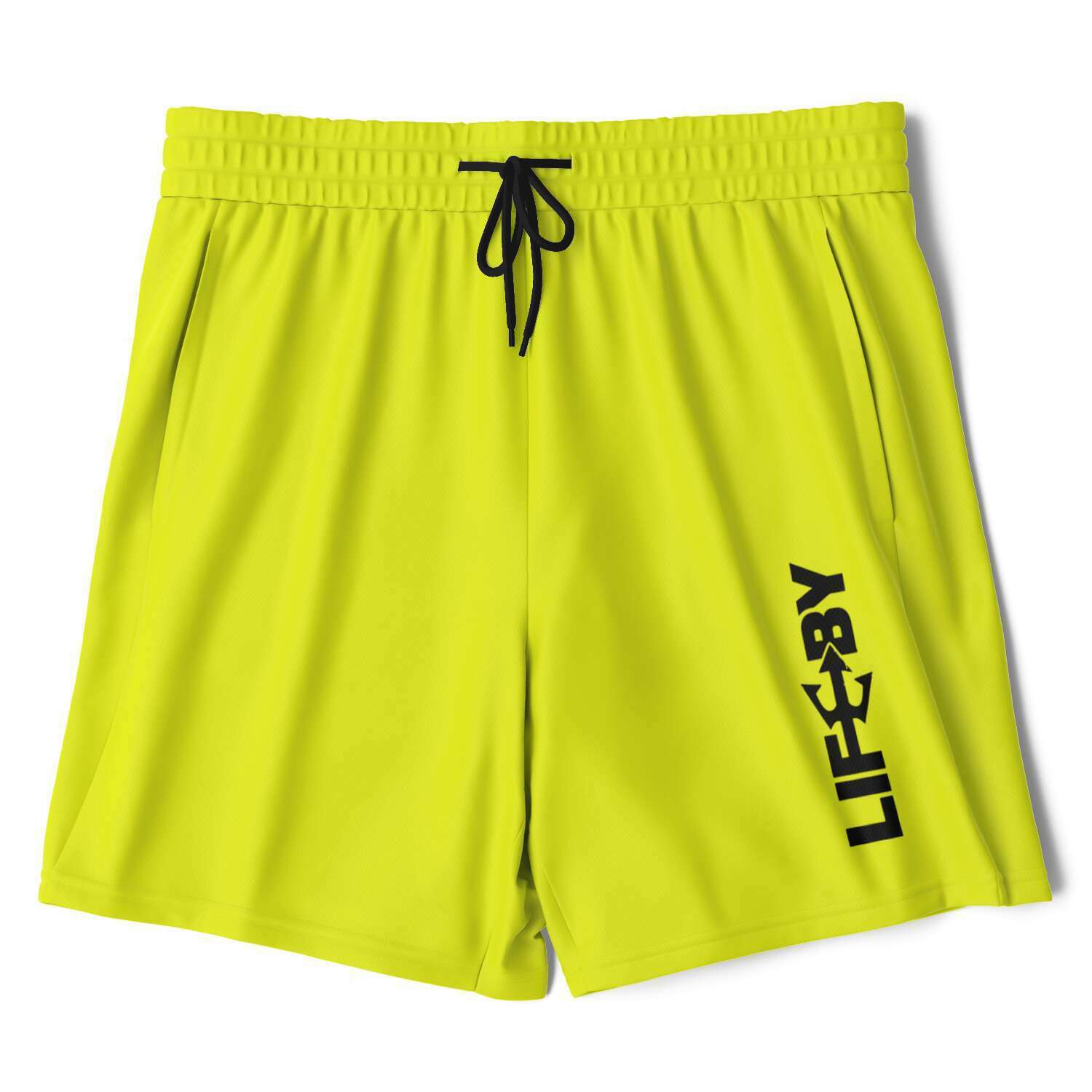 Men's LifeBy Yellow 2-in-1 Shorts - LifeBy Fitness