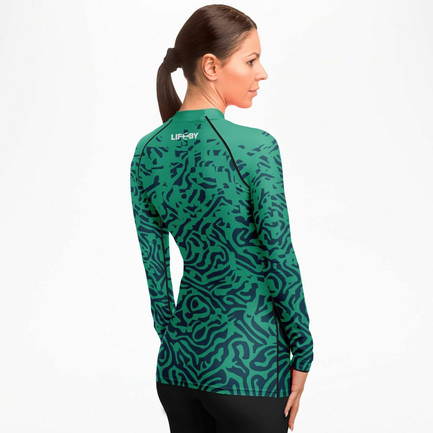 Women's LifeBy Ocean Patter Rashguard - LifeBy Fitness