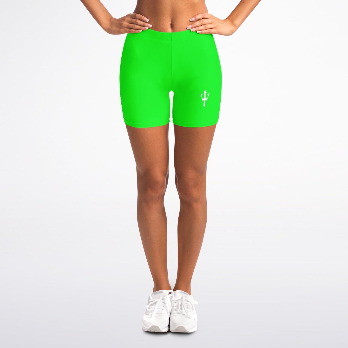 Women's LifeBy Viper Green Short Leggings - LifeBy Fitness