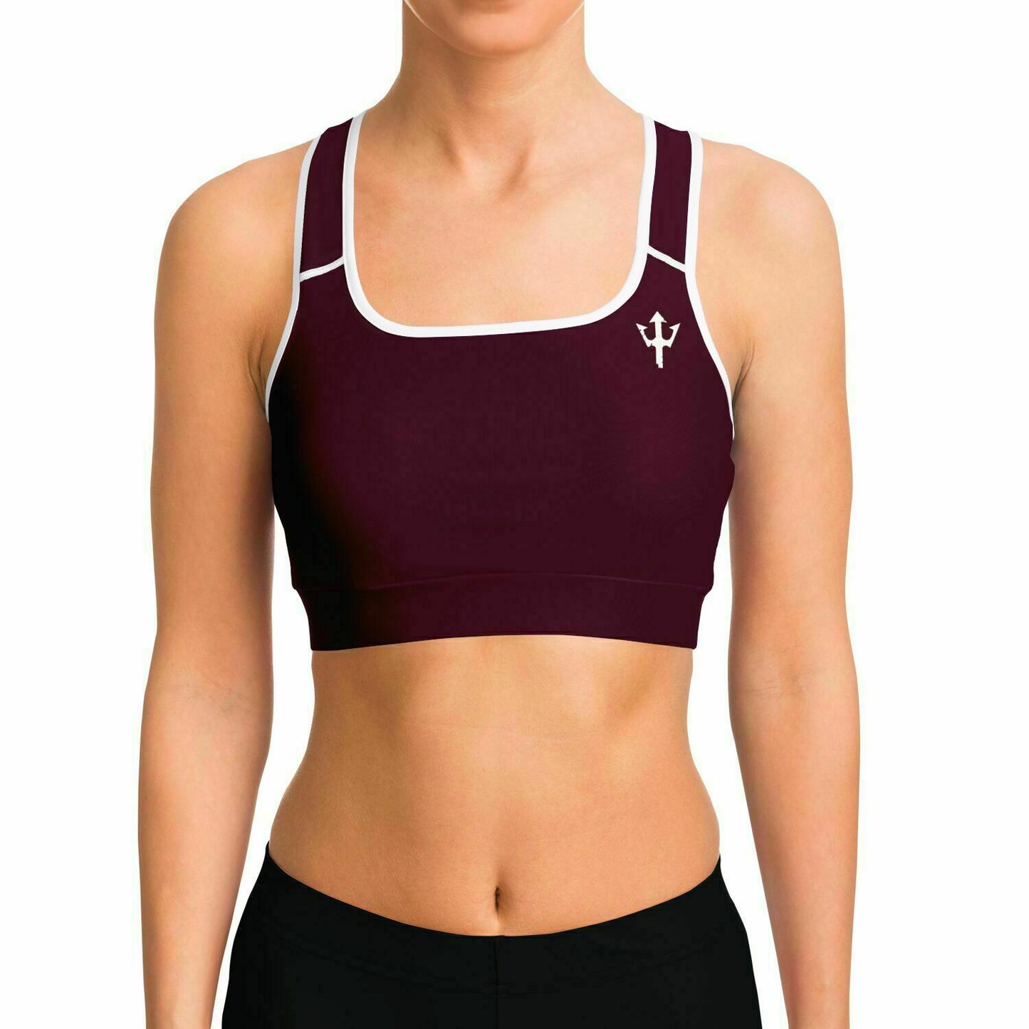 LifeBy Wine Red Sports Bra