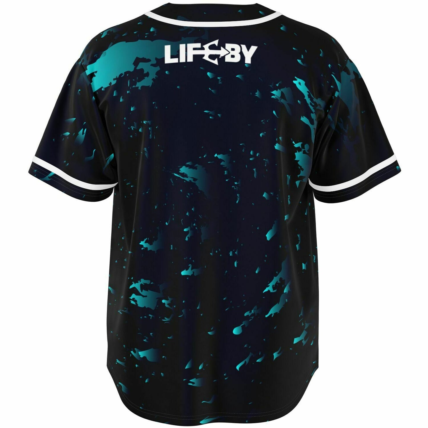 LifeBy Blue Swirl Baseball Jersey