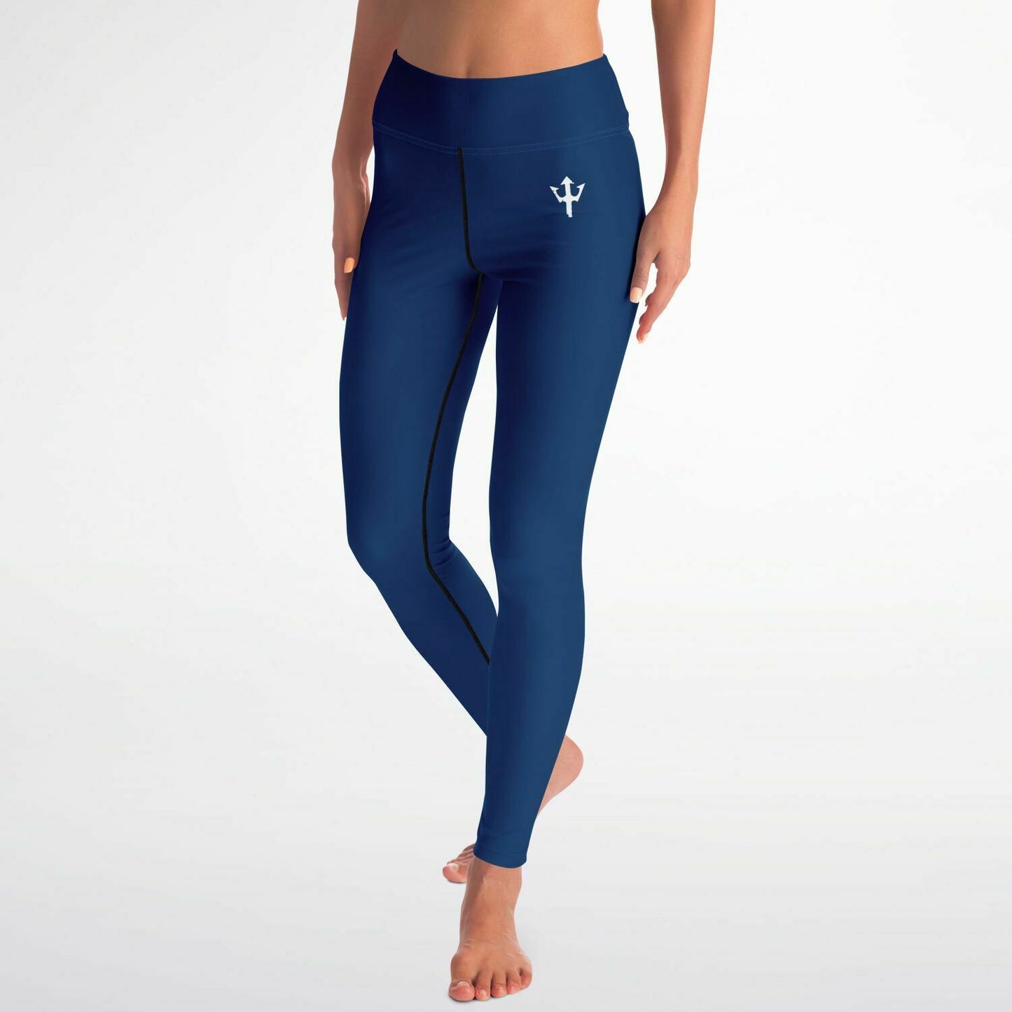 Women's LifeBy Navy Blue Yoga Leggings - LifeBy Fitness