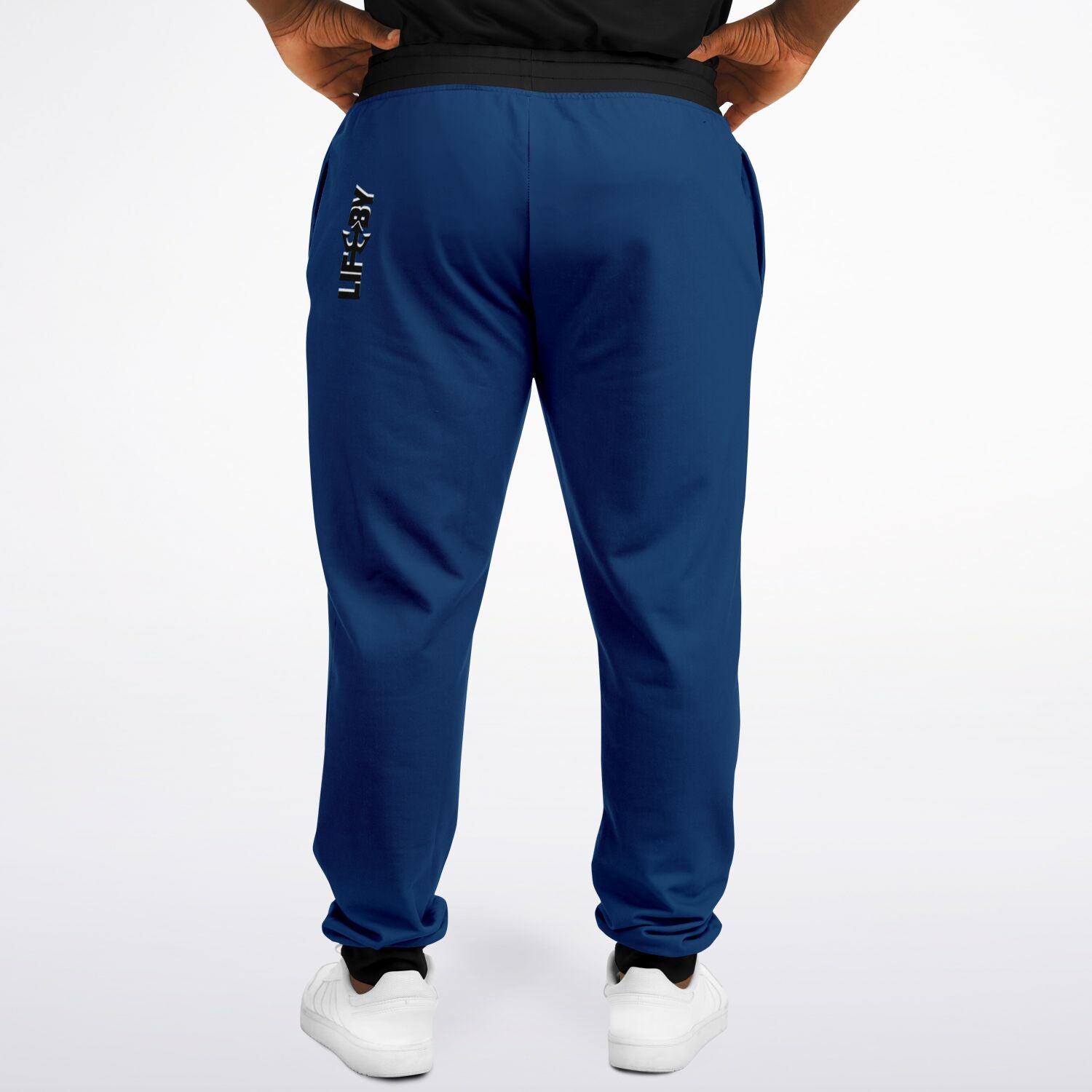 LifeBy Navy Blue Athletic Plus-size Jogger - LifeBy Fitness