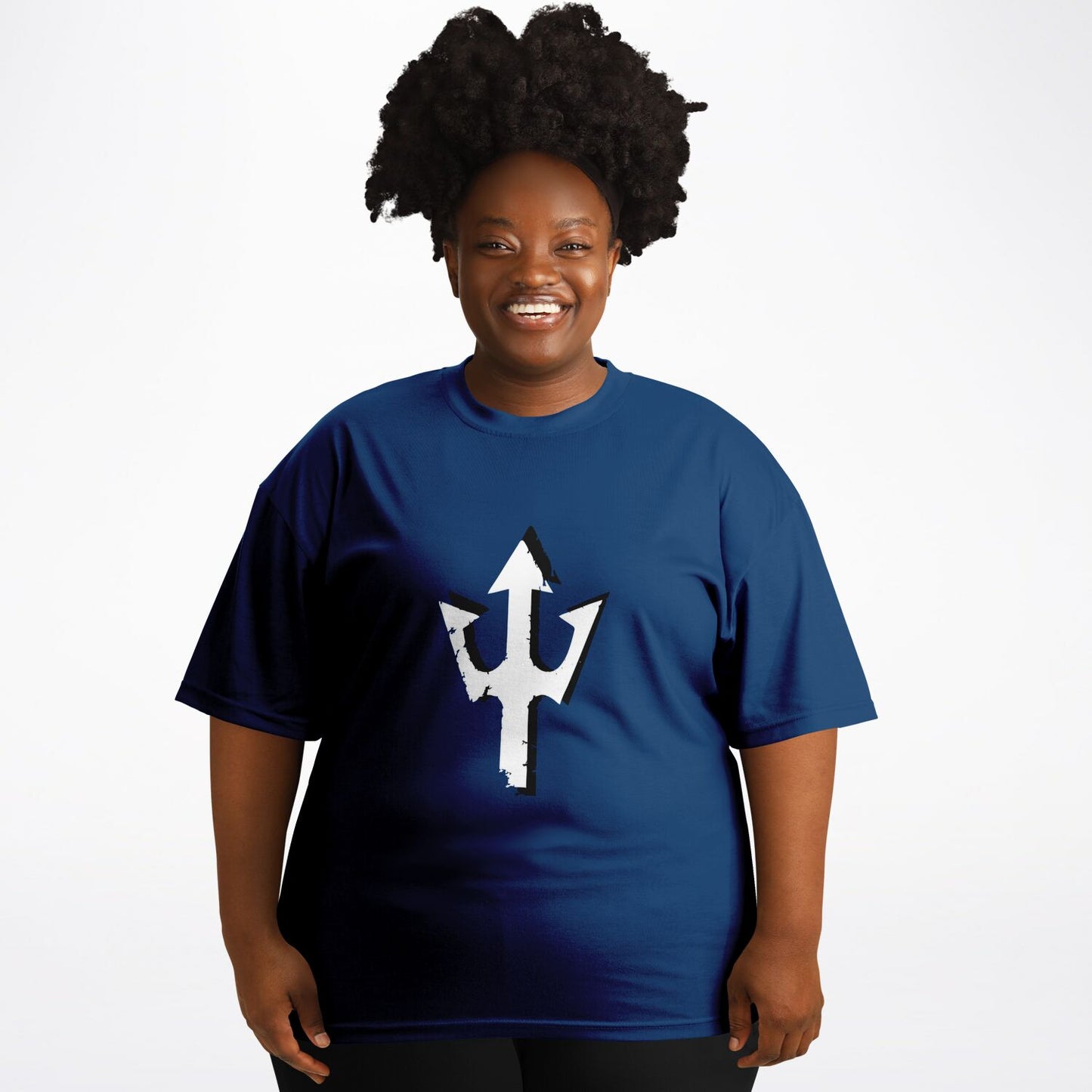 LifeBy Navy Blue Plus-size T-Shirt - LifeBy Fitness