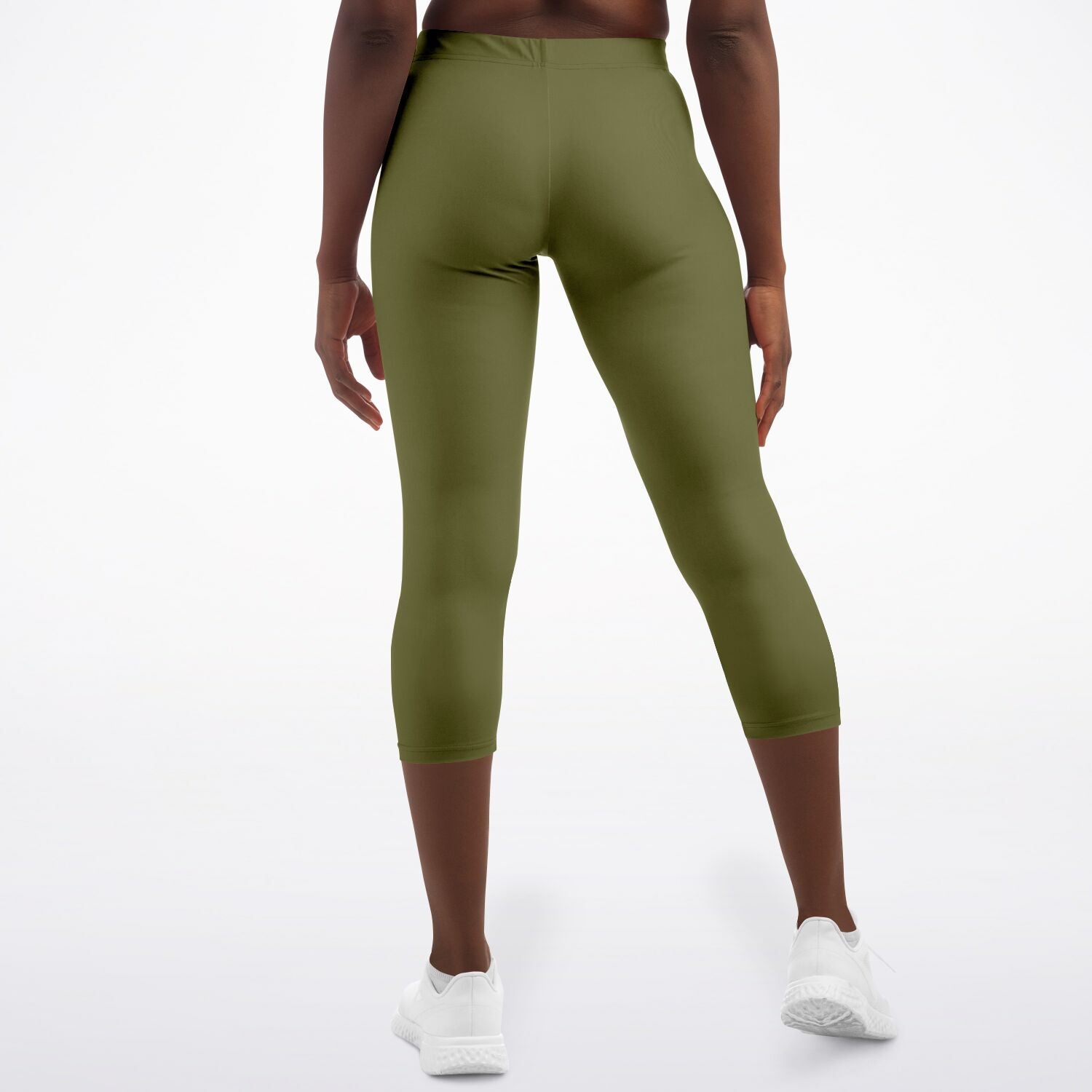 Women's LifeBy Khaki Capri Leggings - LifeBy Fitness