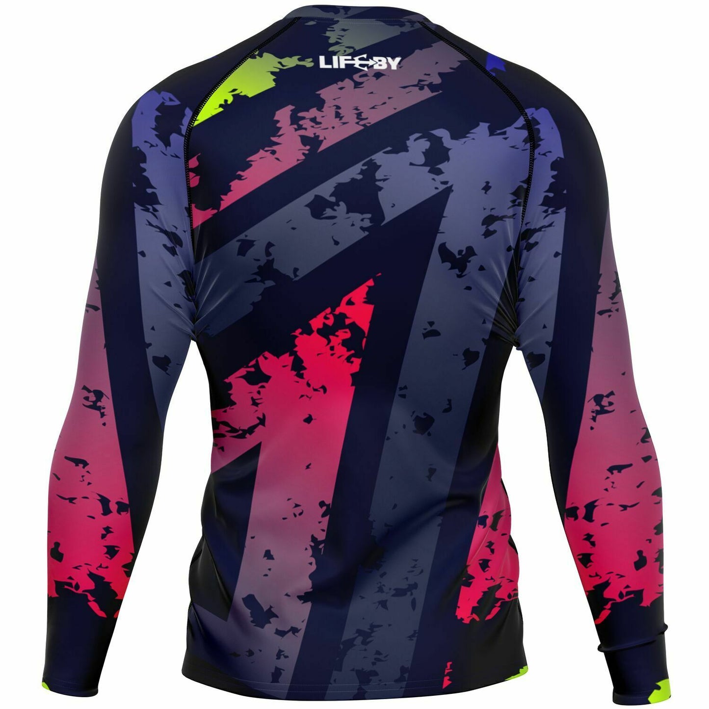 Men's LifeBy Retro Colors Rashguard - LifeBy Fitness