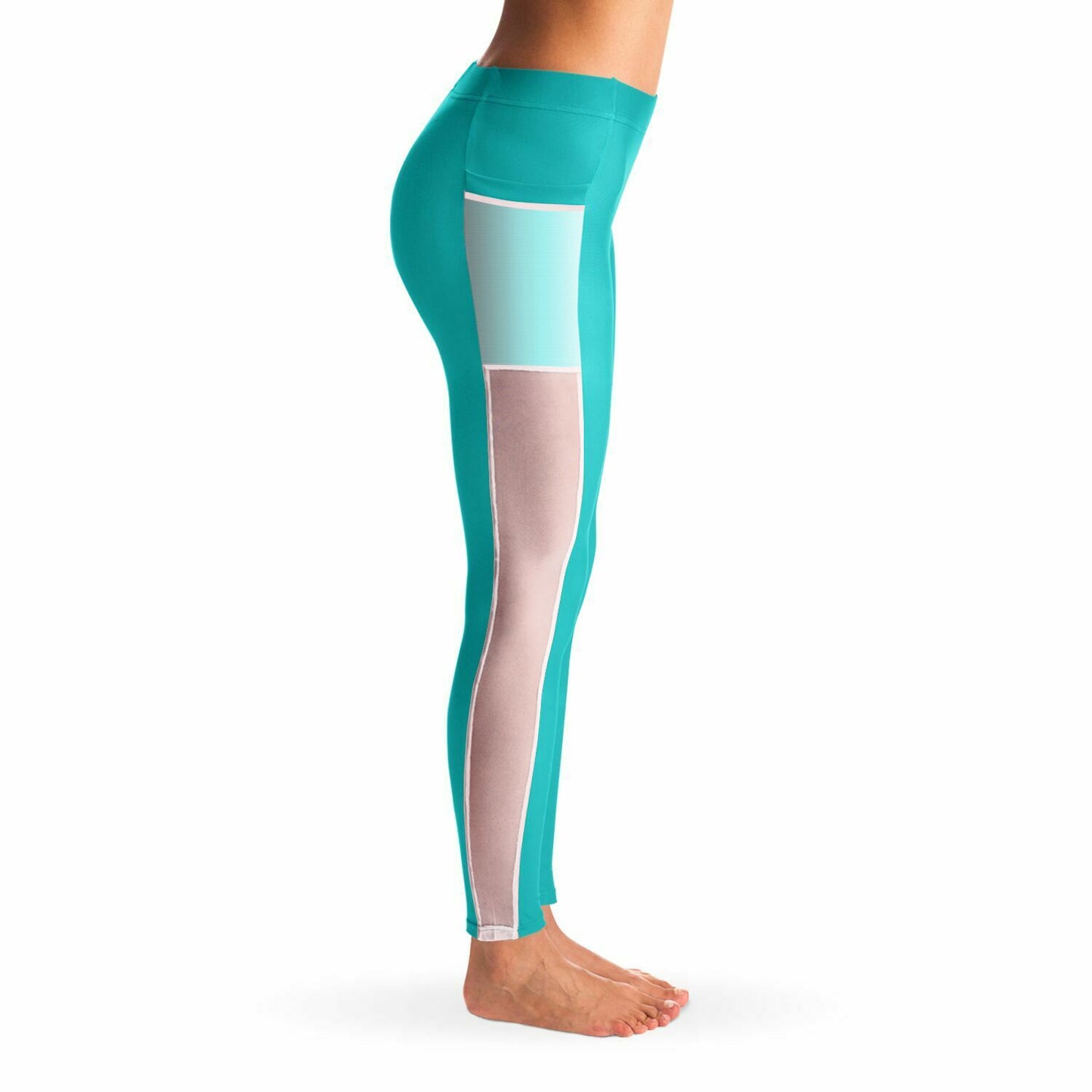 Women's LifeBy Aqua Mesh Pocket Legging