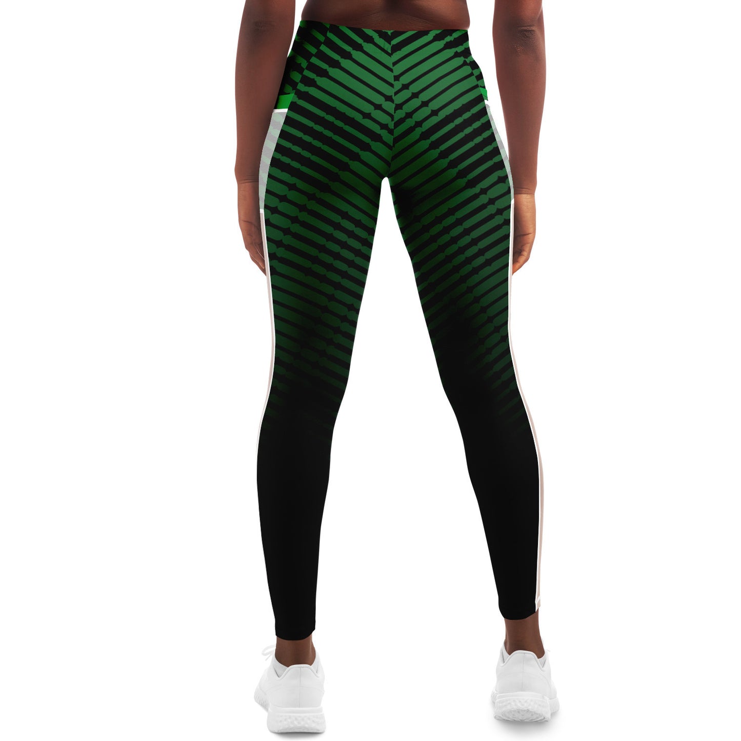 Women's LifeBy Faded Green Mesh Pocket Legging