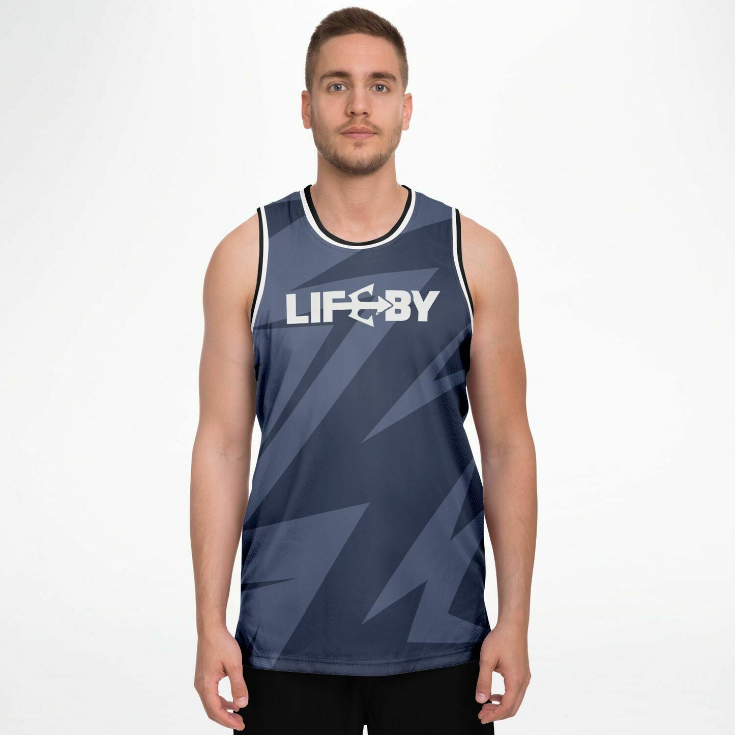 LifeBy Blue Basketball Jersey