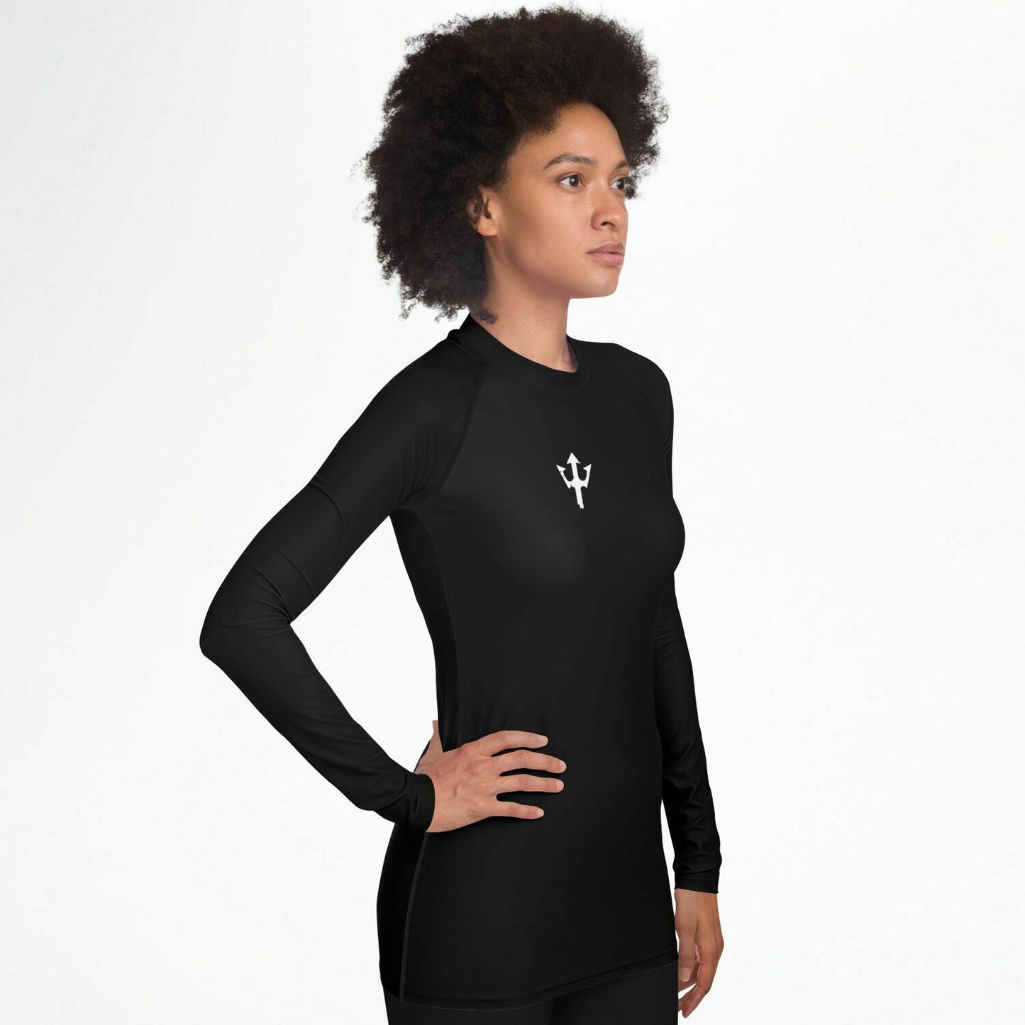 Women's LifeBy Black Rashguard - LifeBy Fitness