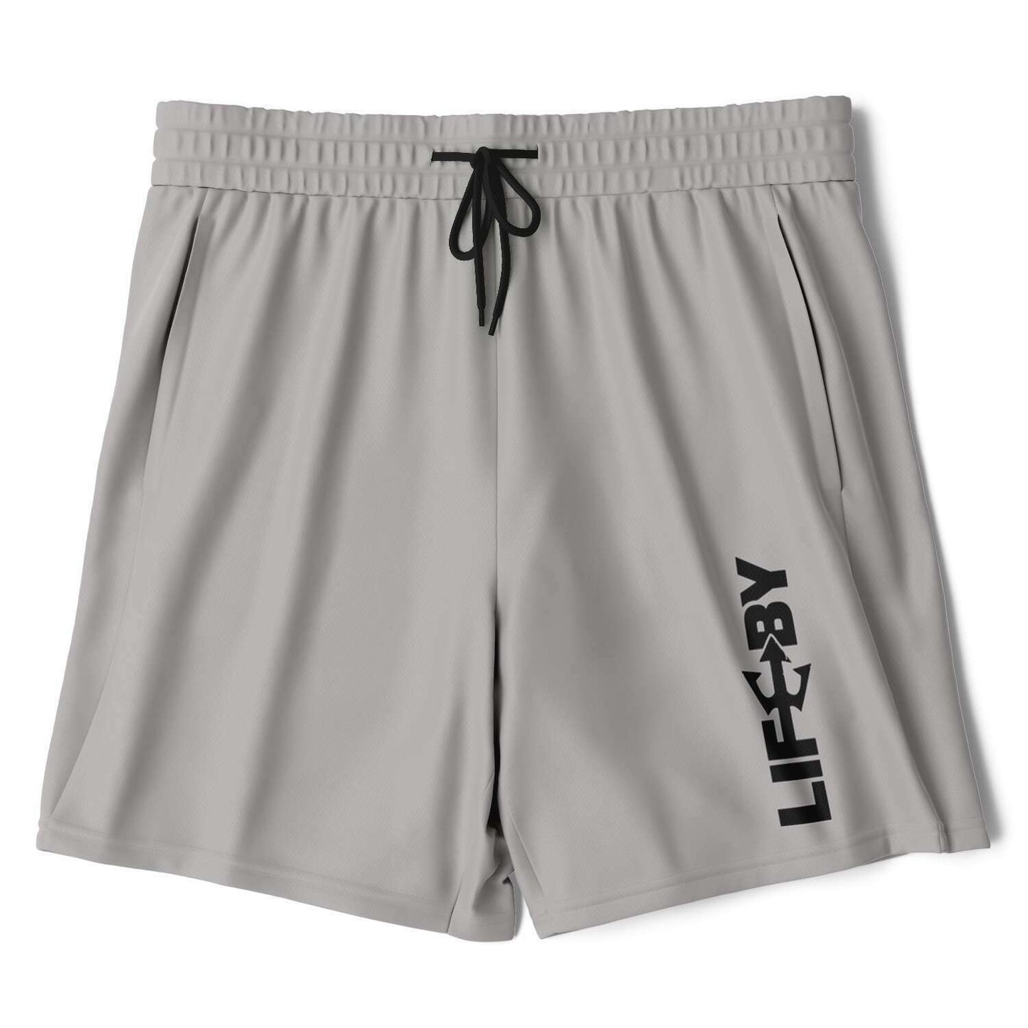 Men's LifeBy Light Grey 2-in-1 Shorts - LifeBy Fitness