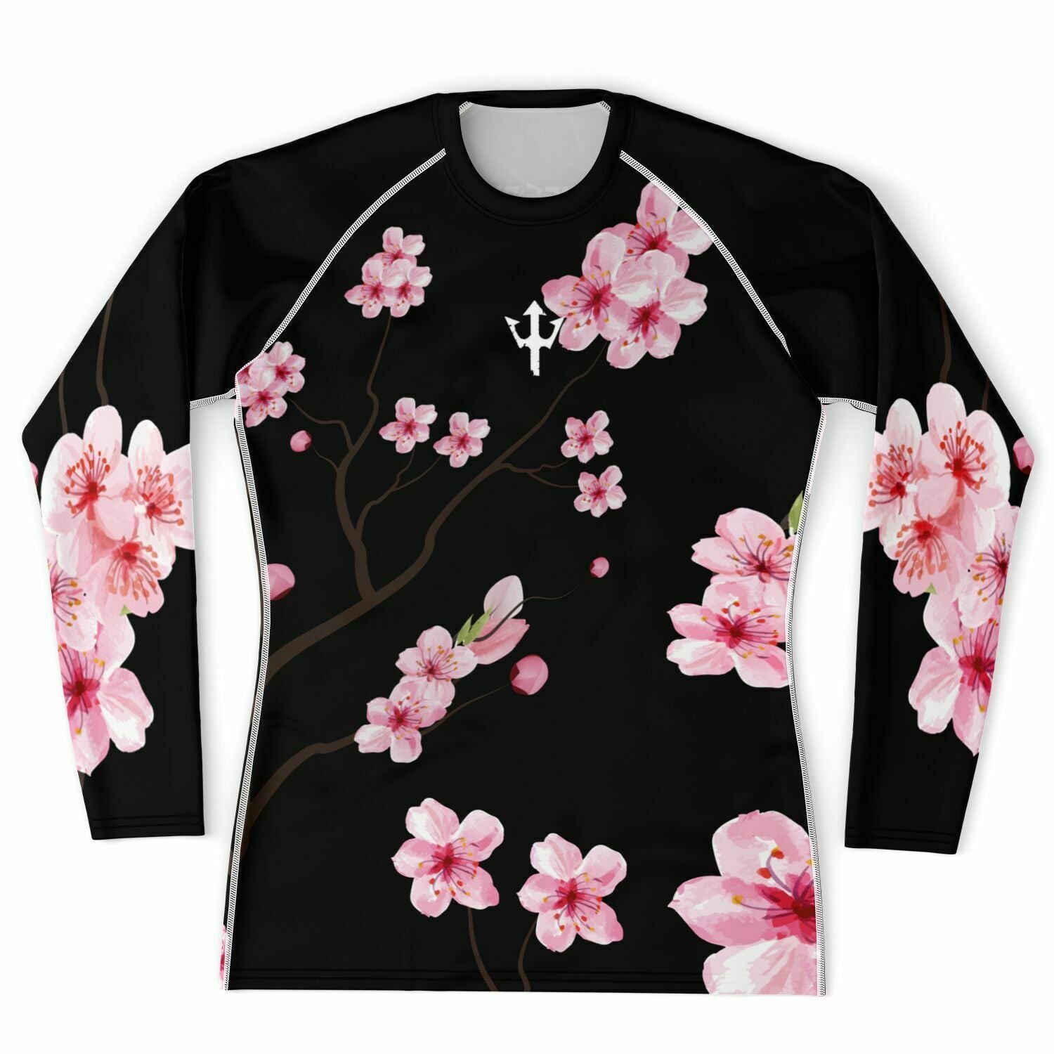 Men's LifeBy Black Cherry Blossom Rashguard - LifeBy Fitness