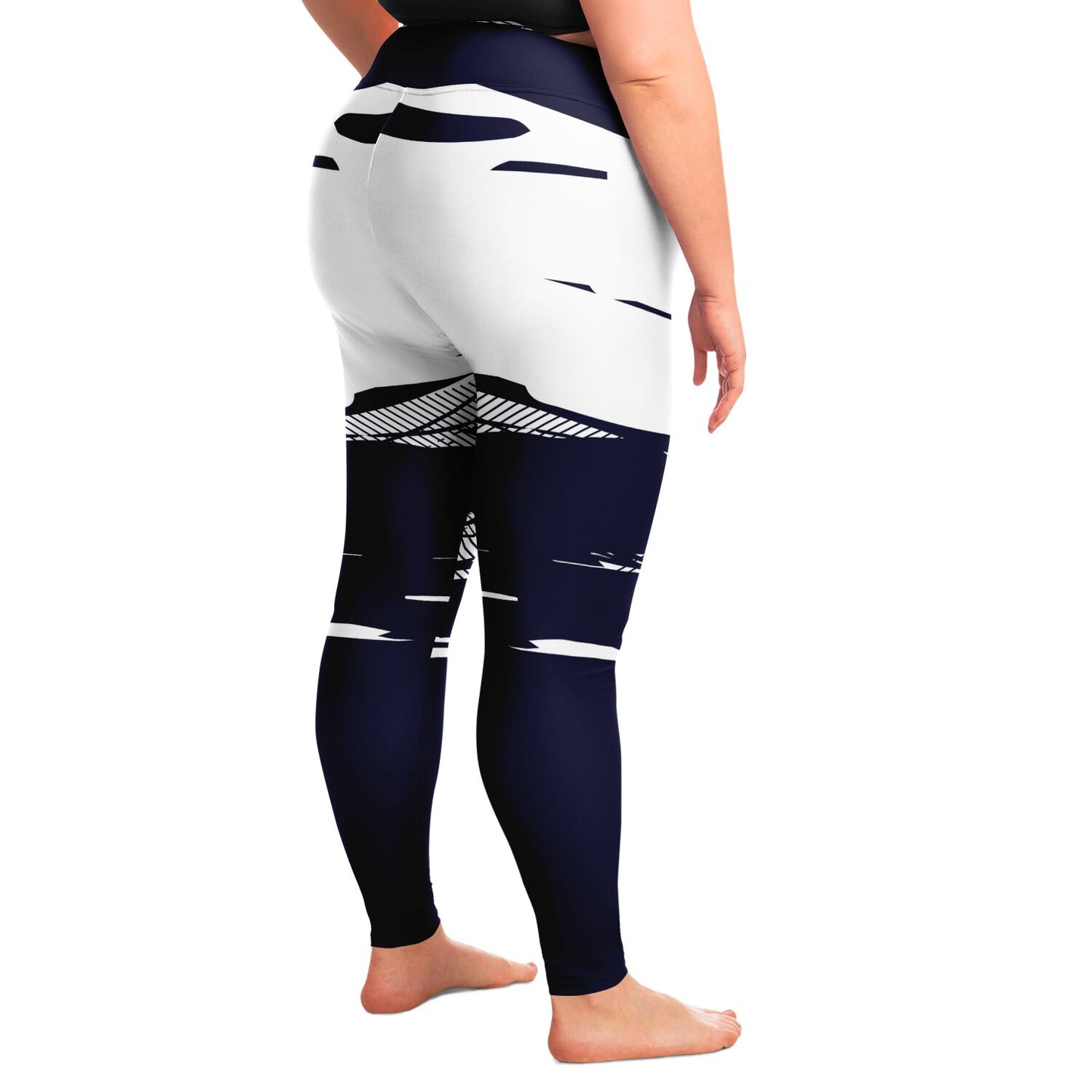 LifeBy Blue Washed Plus Size Legging