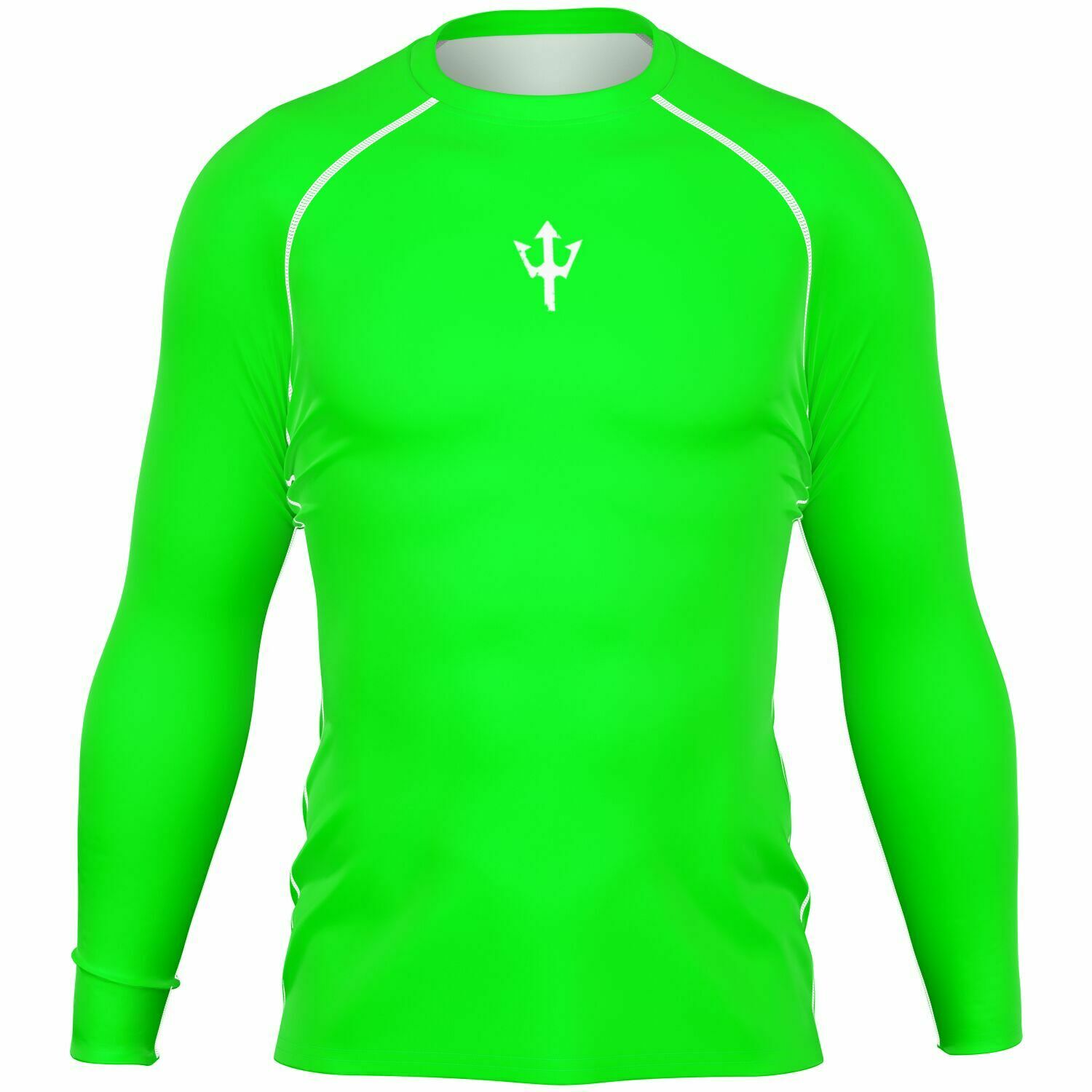 Men's LifeBy Viper Green Rashguard - LifeBy Fitness