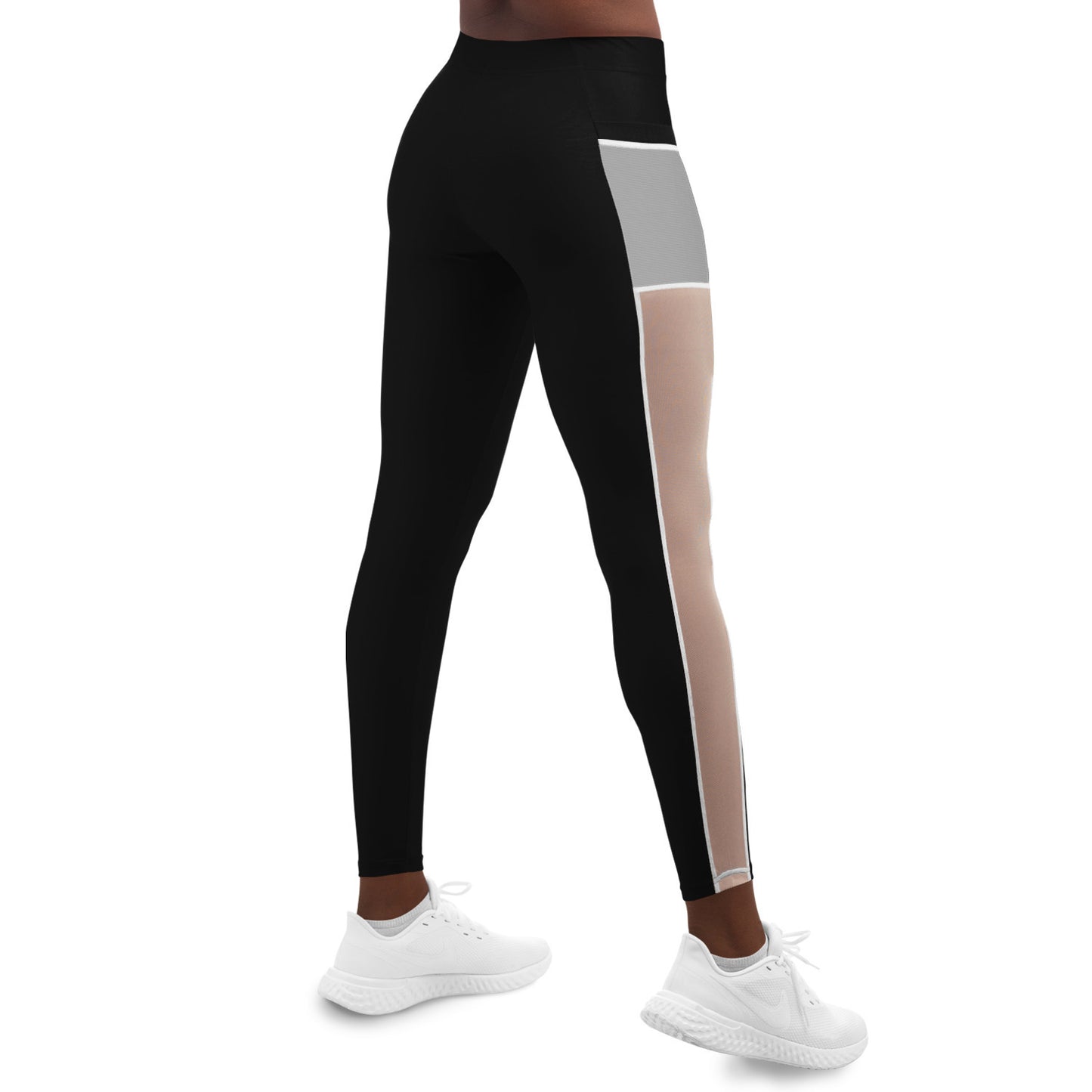 Women's LifeBy Black Mesh Pocket Legging