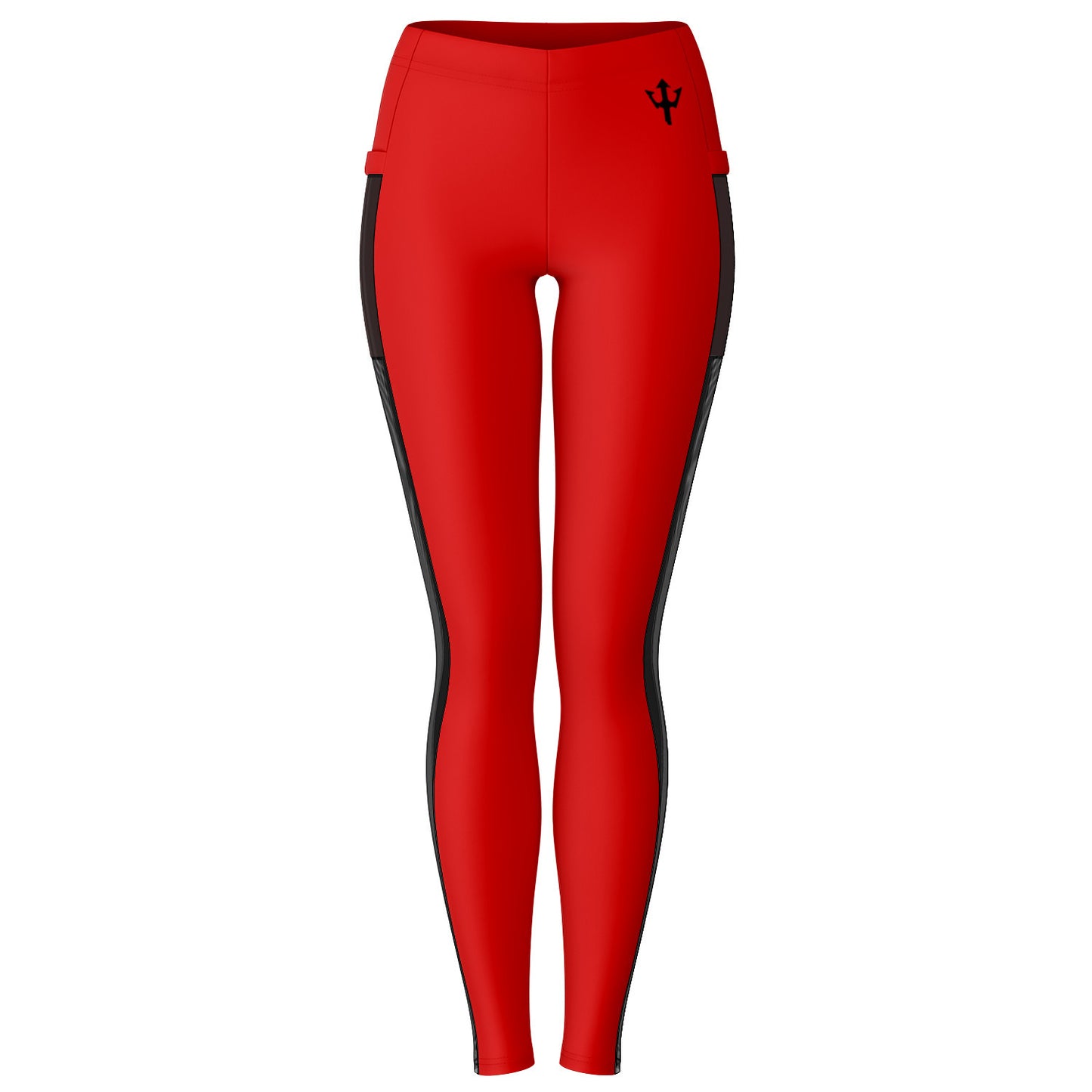 Women's LifeBy Red Mesh Pocket Legging