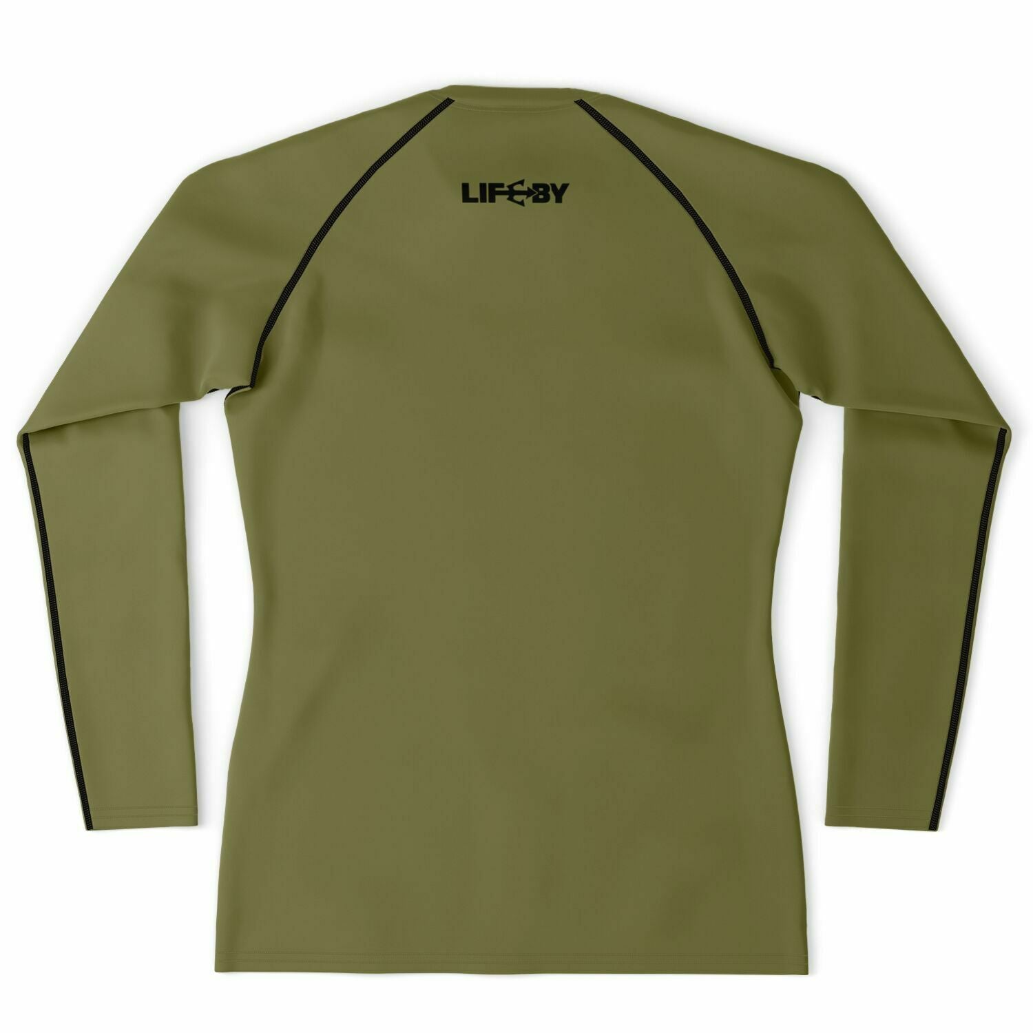 Men's LifeBy Khaki Rashguard - LifeBy Fitness