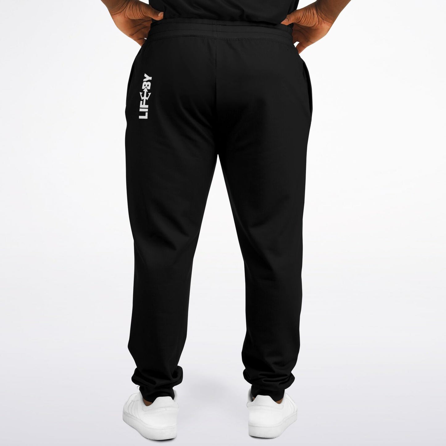 LifeBy Black Athletic Plus-size Jogger - LifeBy Fitness