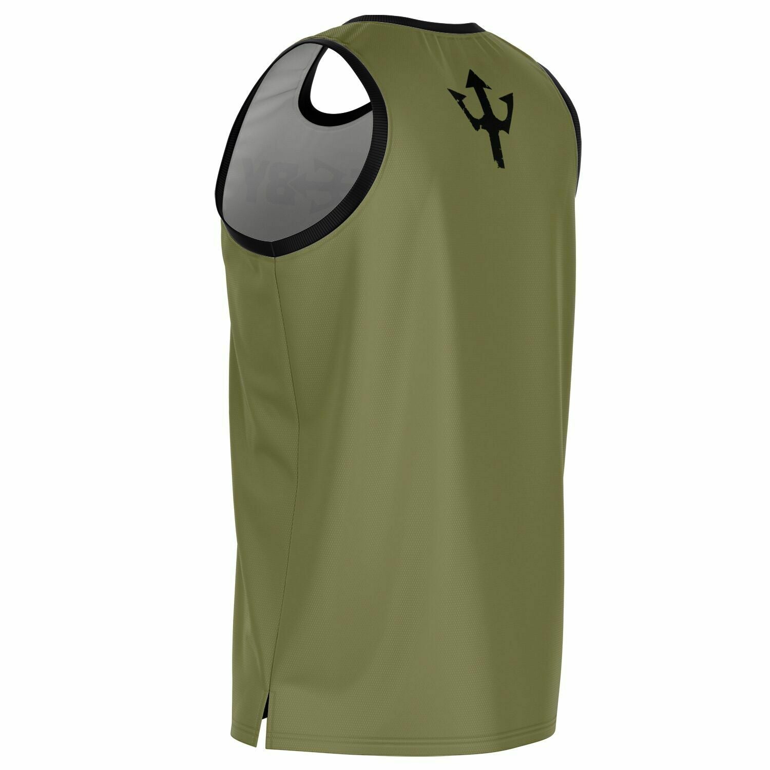 LifeBy Khaki Basketball Jersey - LifeBy Fitness