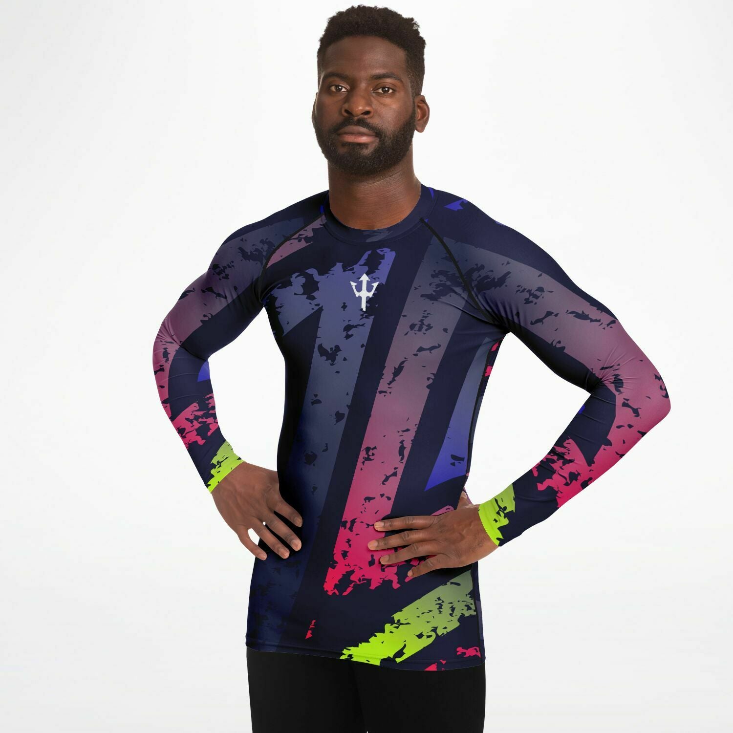 Men's LifeBy Retro Colors Rashguard - LifeBy Fitness