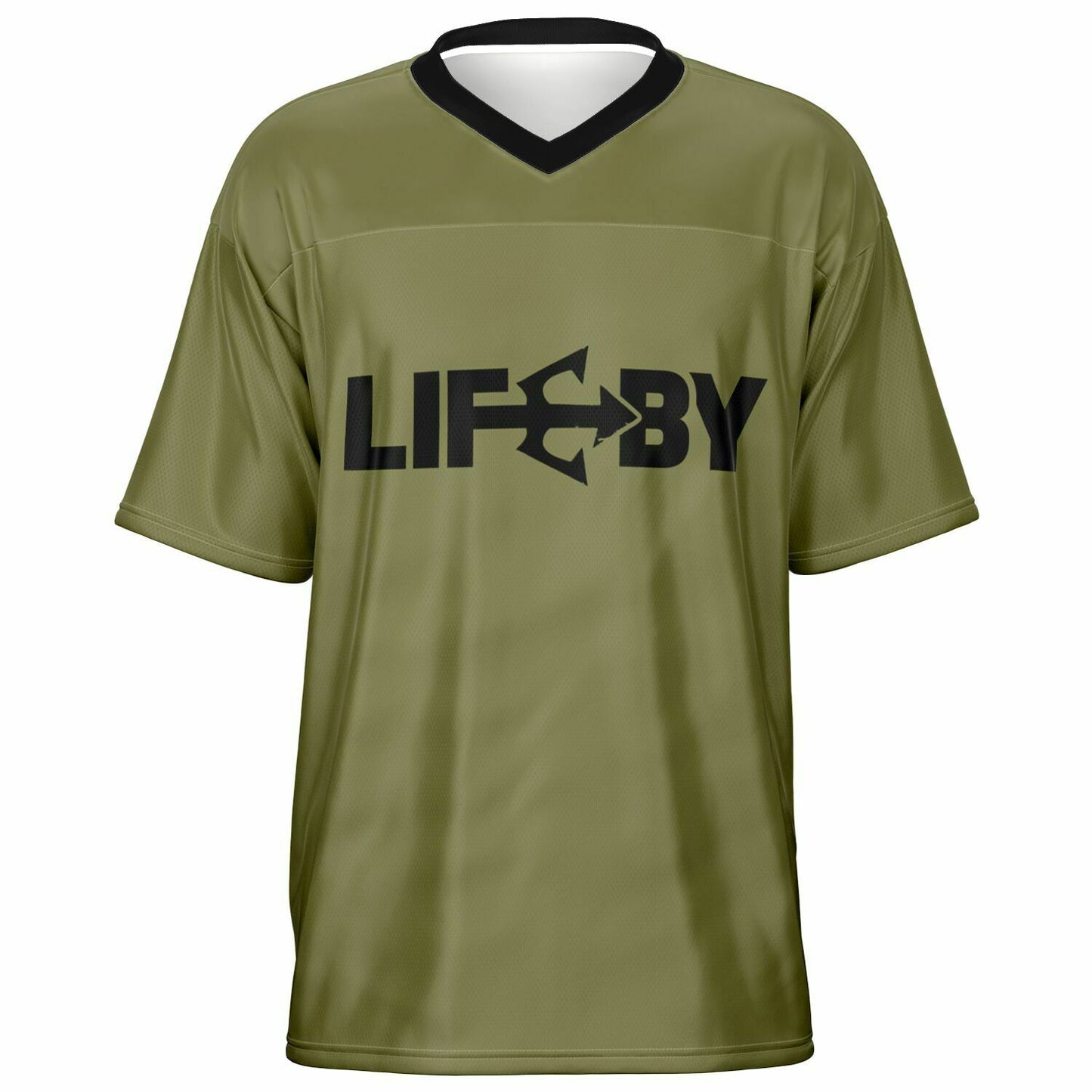 LifeBy Khaki Sports Jersey - LifeBy Fitness