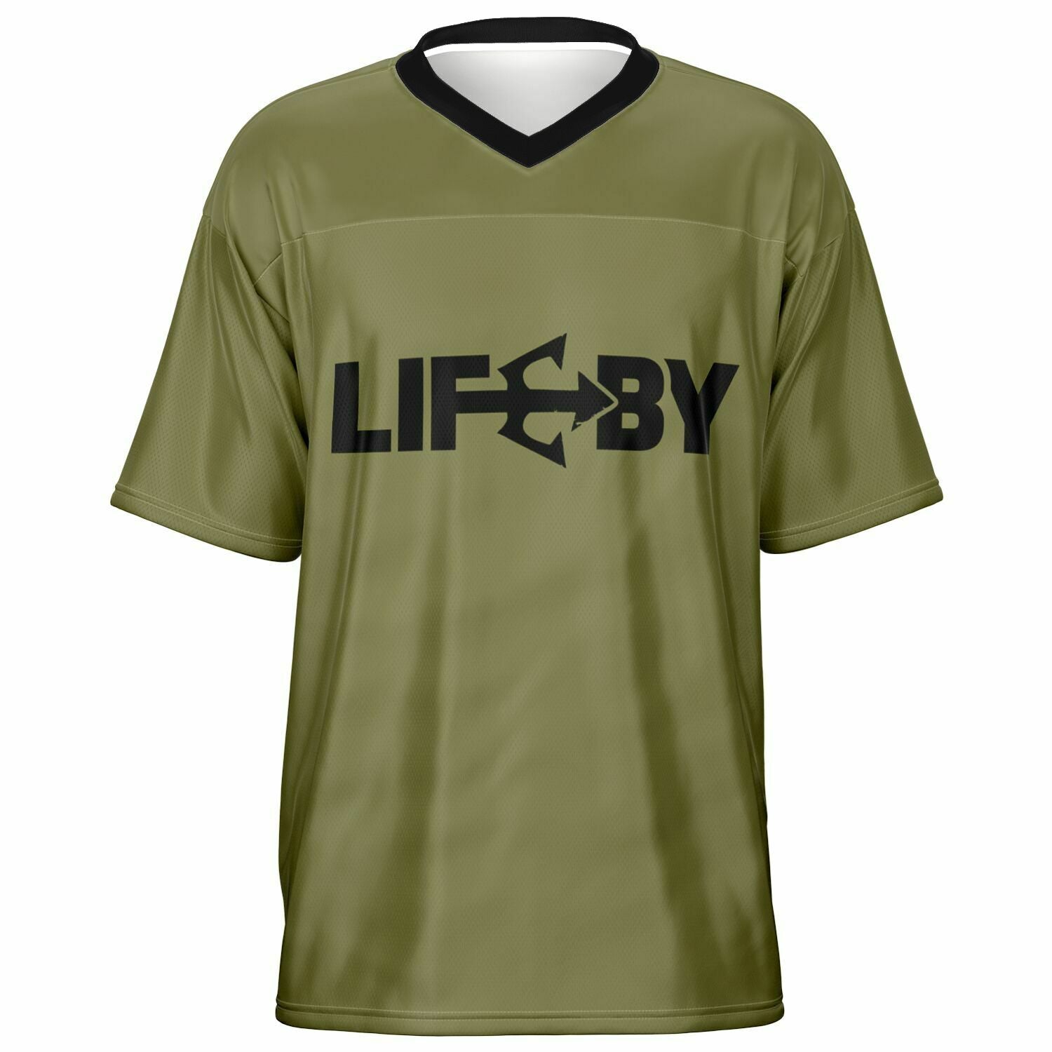 LifeBy Khaki Sports Jersey - LifeBy Fitness