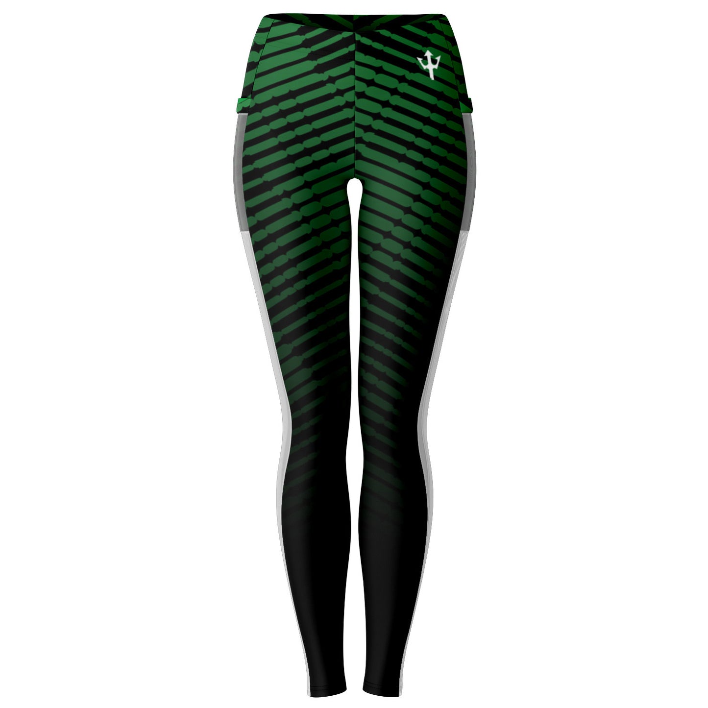 Women's LifeBy Faded Green Mesh Pocket Legging