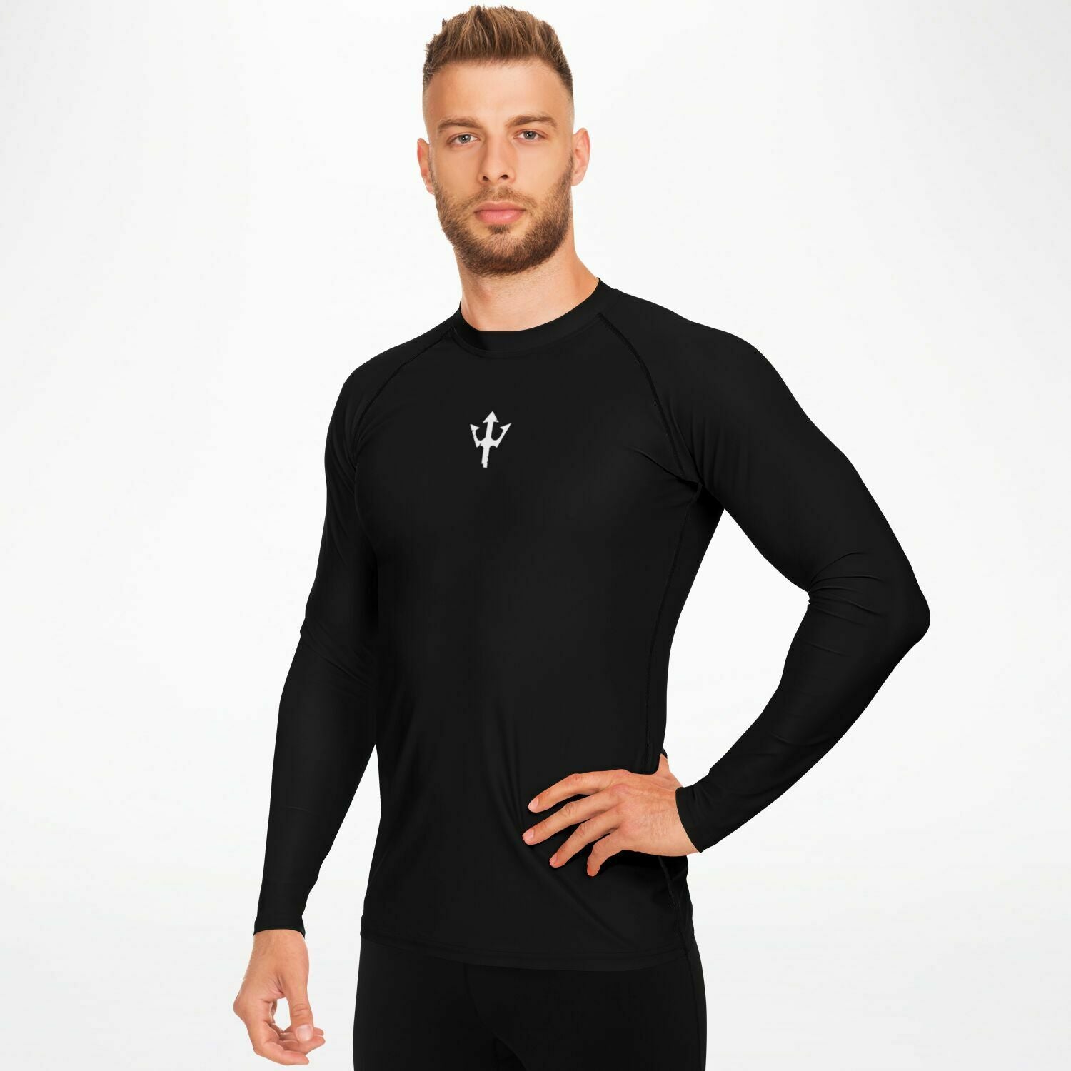 Men's LifeBy Black Rashguard - LifeBy Fitness