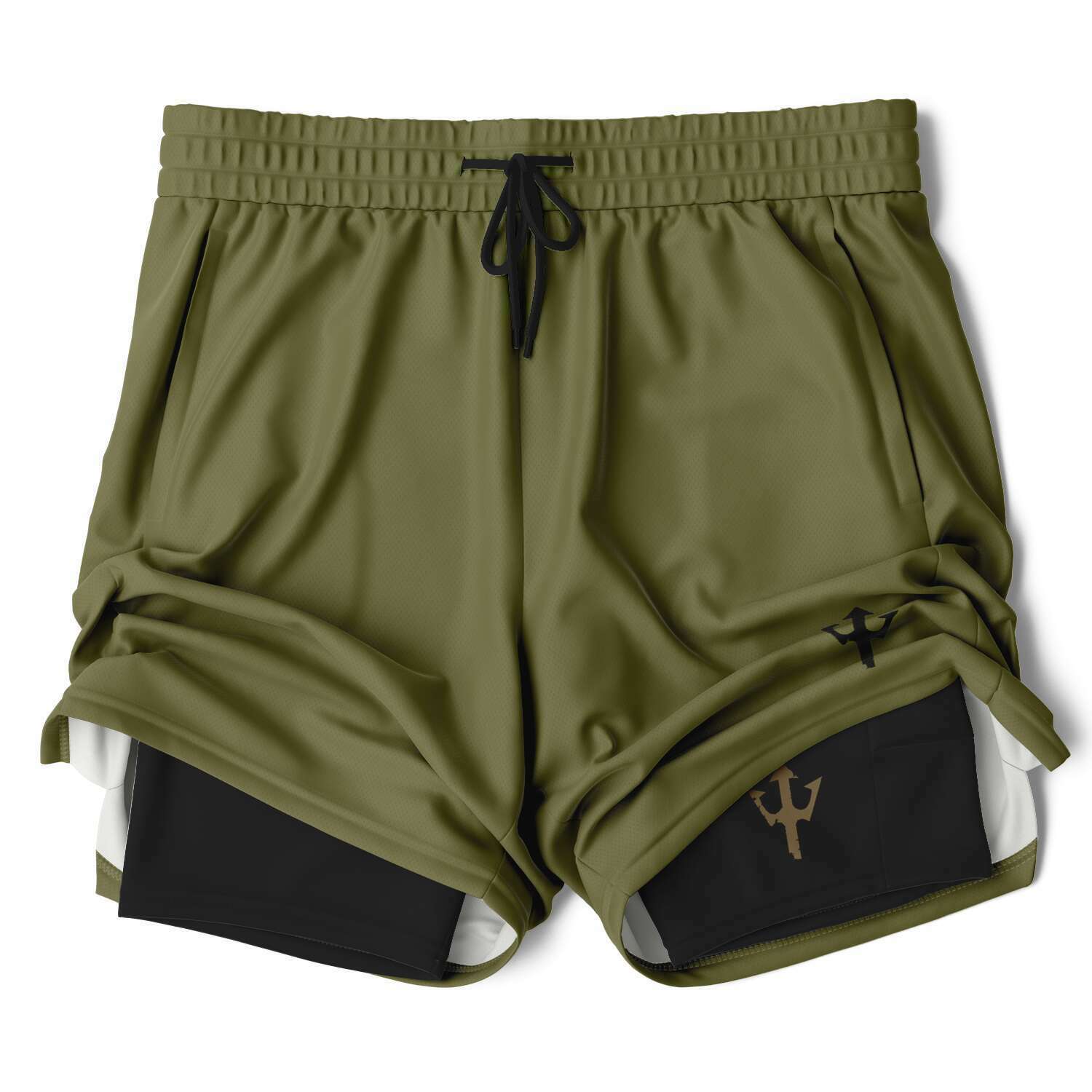 Men's LifeBy Khaki 2-in-1 Shorts - LifeBy Fitness