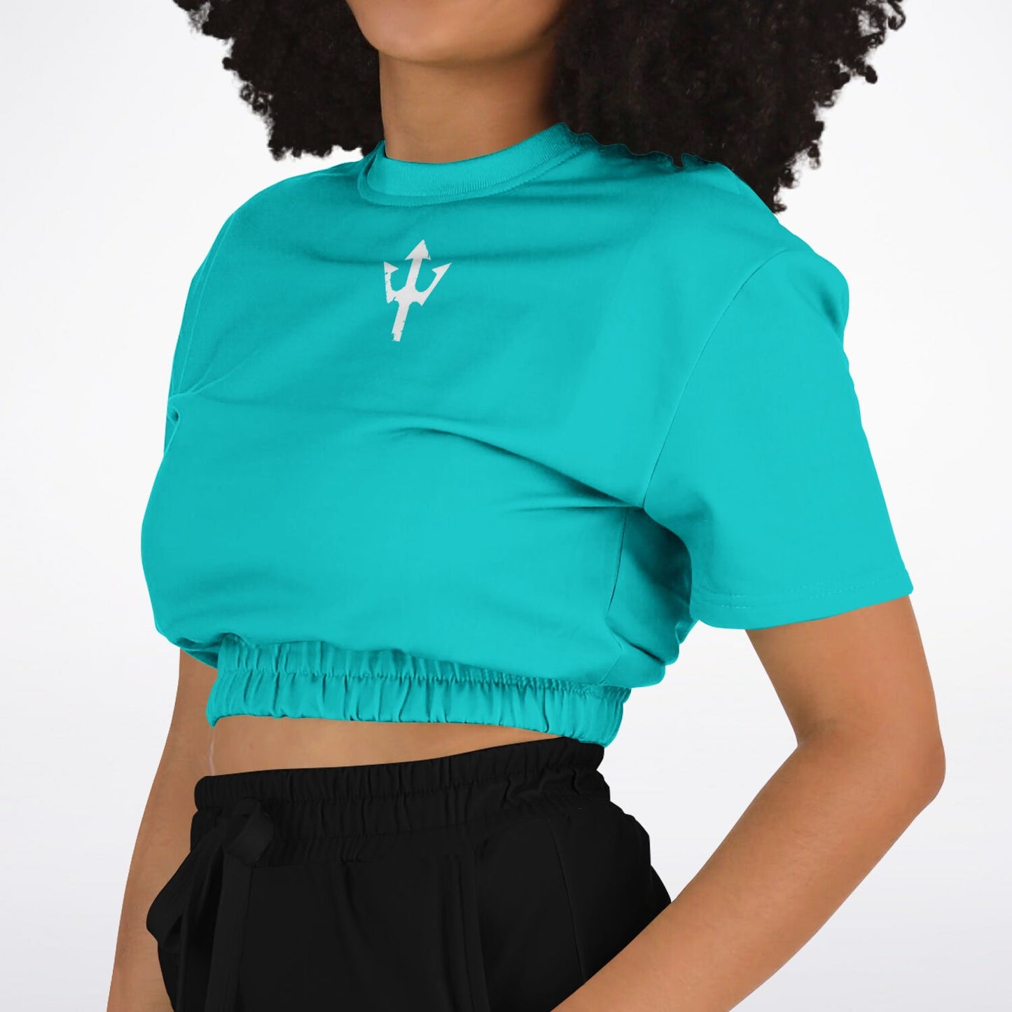 Women's LifeBy Aqua Athletic Cropped Sweatshirt - LifeBy Fitness