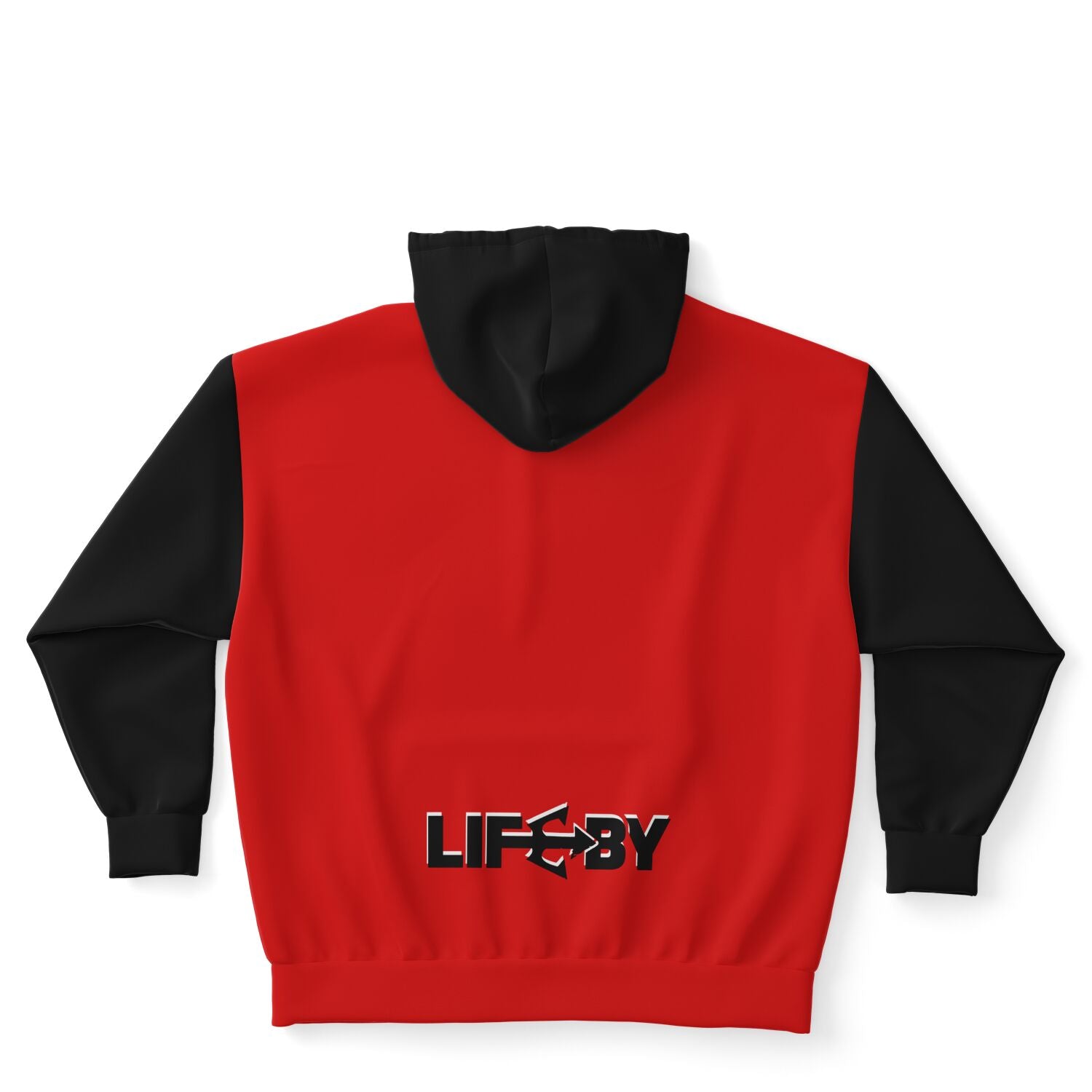 LifeBy Red Athletic Plus-size Ziphoodie - LifeBy Fitness