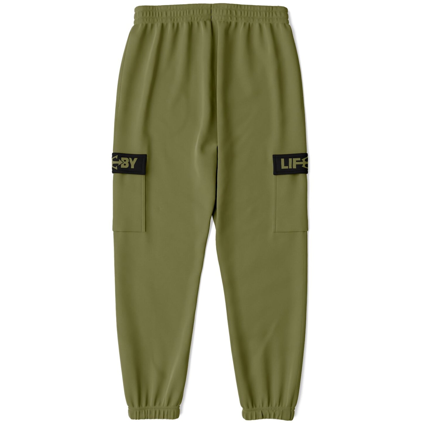 LifeBy Khaki Athletic Cargo Joggers - LifeBy Fitness