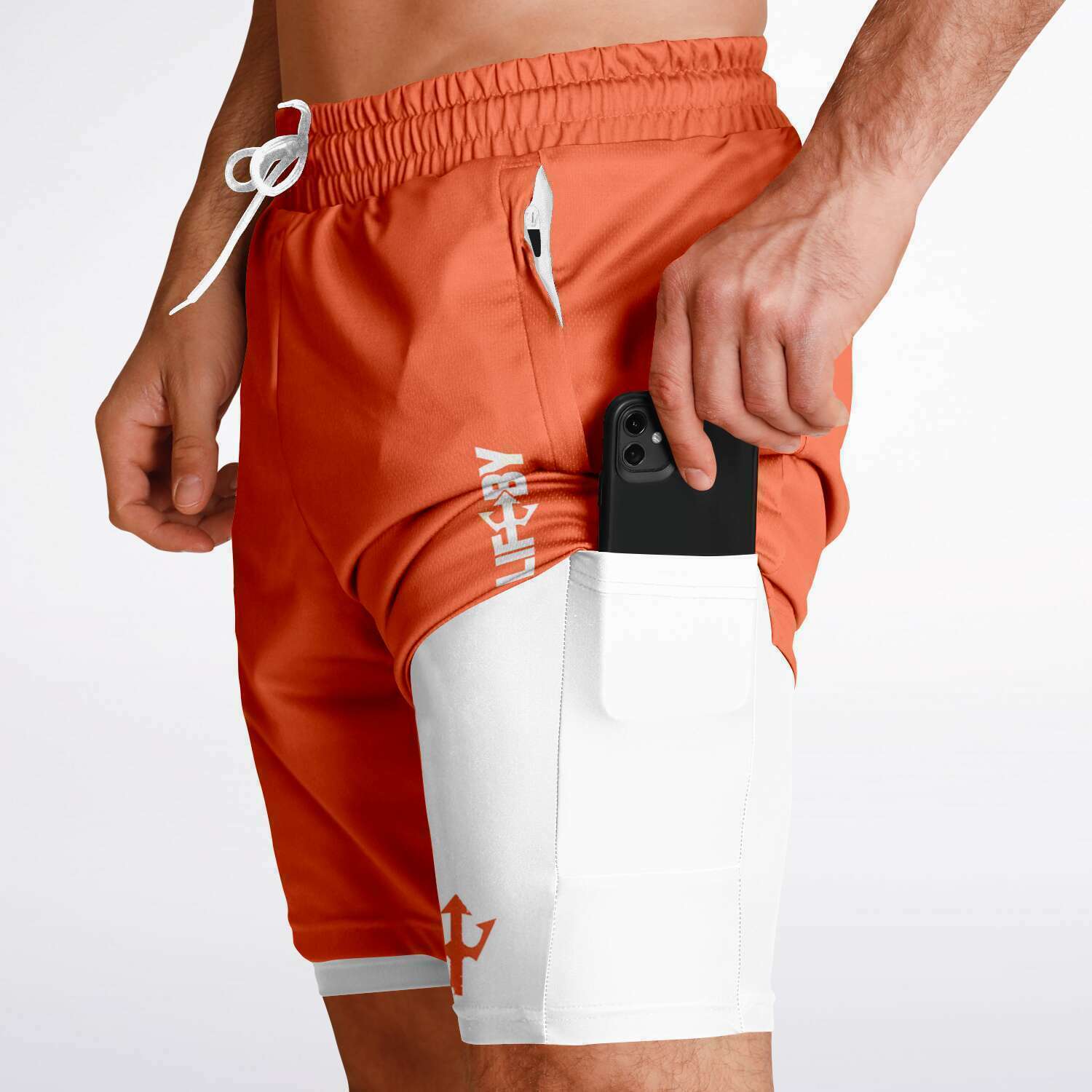 Men's LifeBy Peach 2-in-1 Shorts - LifeBy Fitness