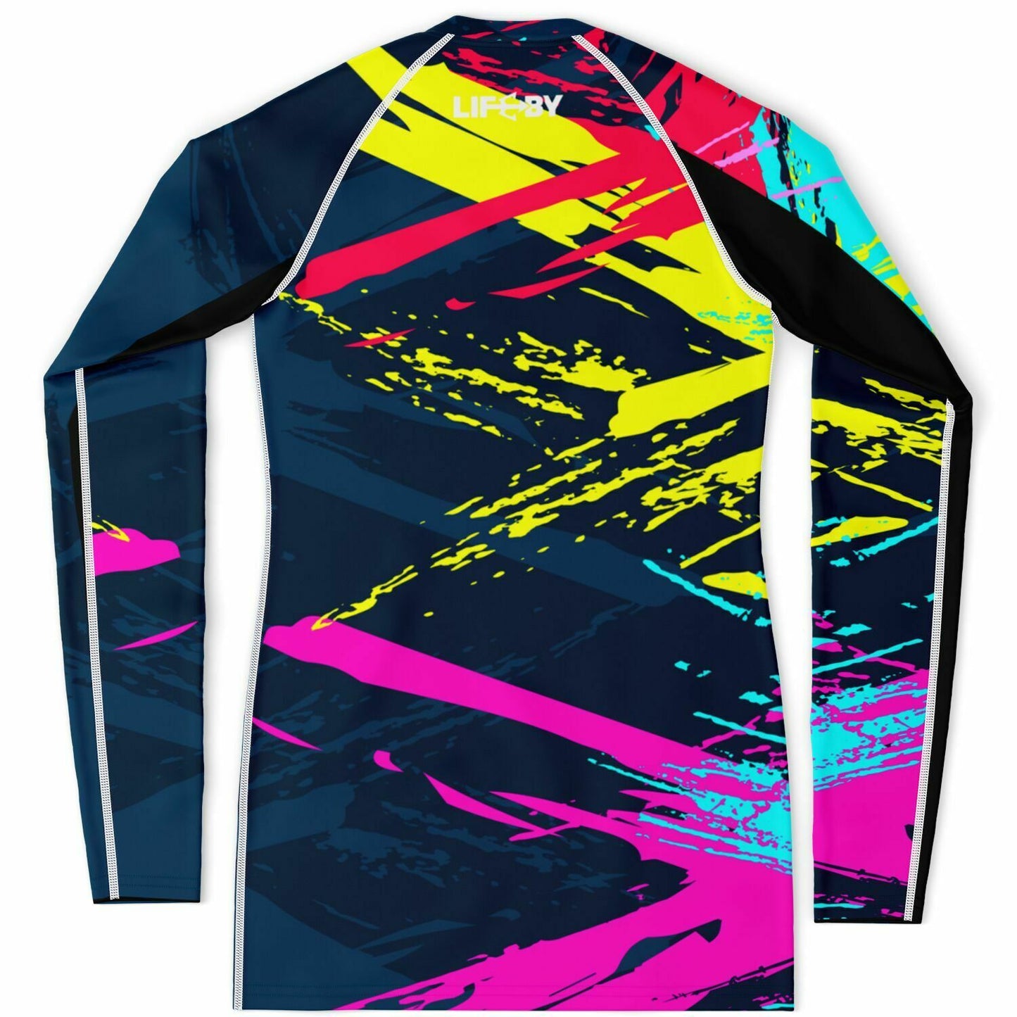 Women's LifeBy Color Splash Rashguard - LifeBy Fitness