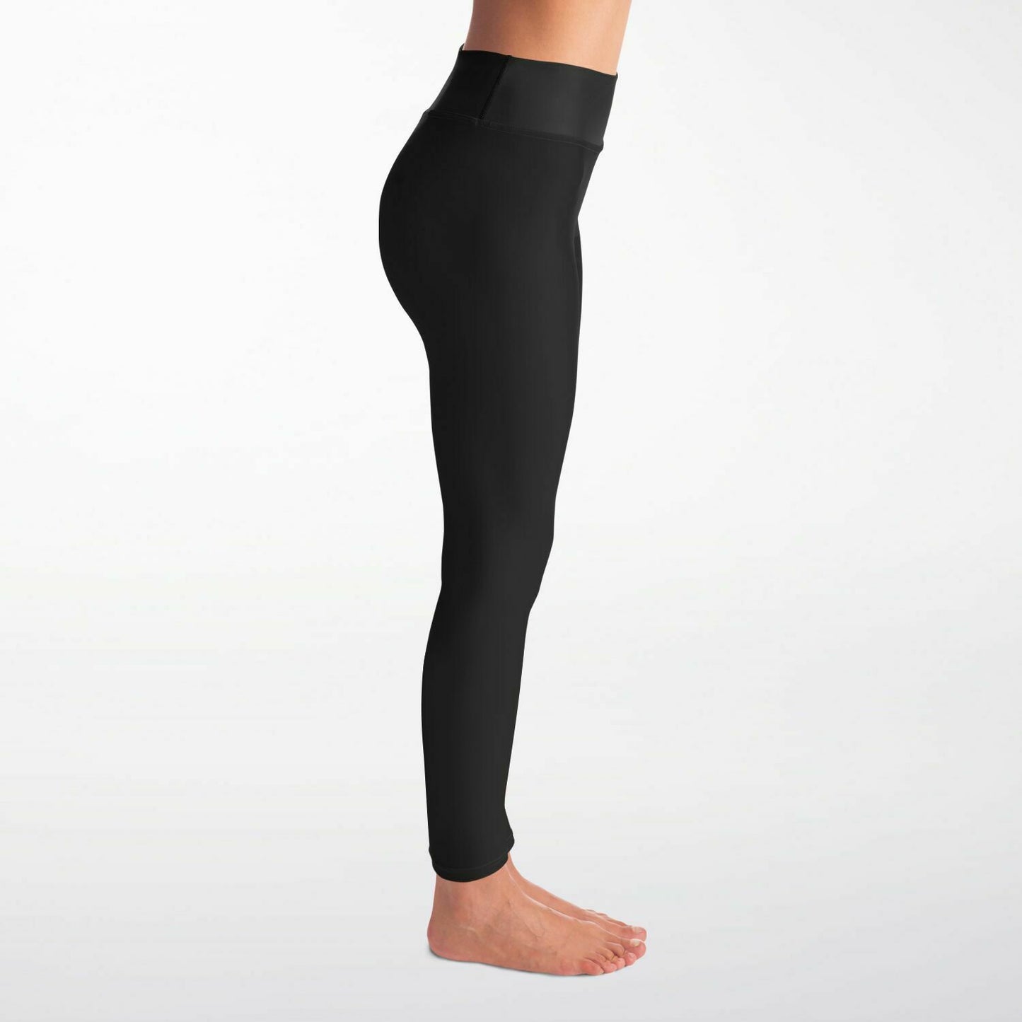 Women's LifeBy Black Yoga Leggings - LifeBy Fitness